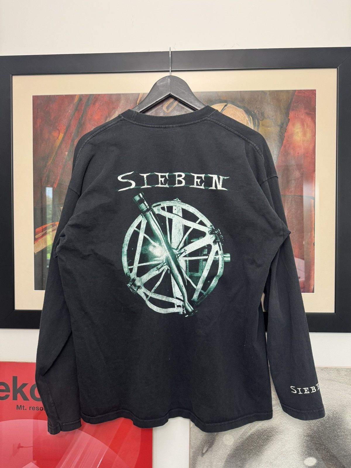 Subway To Sally Vintage Y2k 00s Tee Sieben Longsleeve German