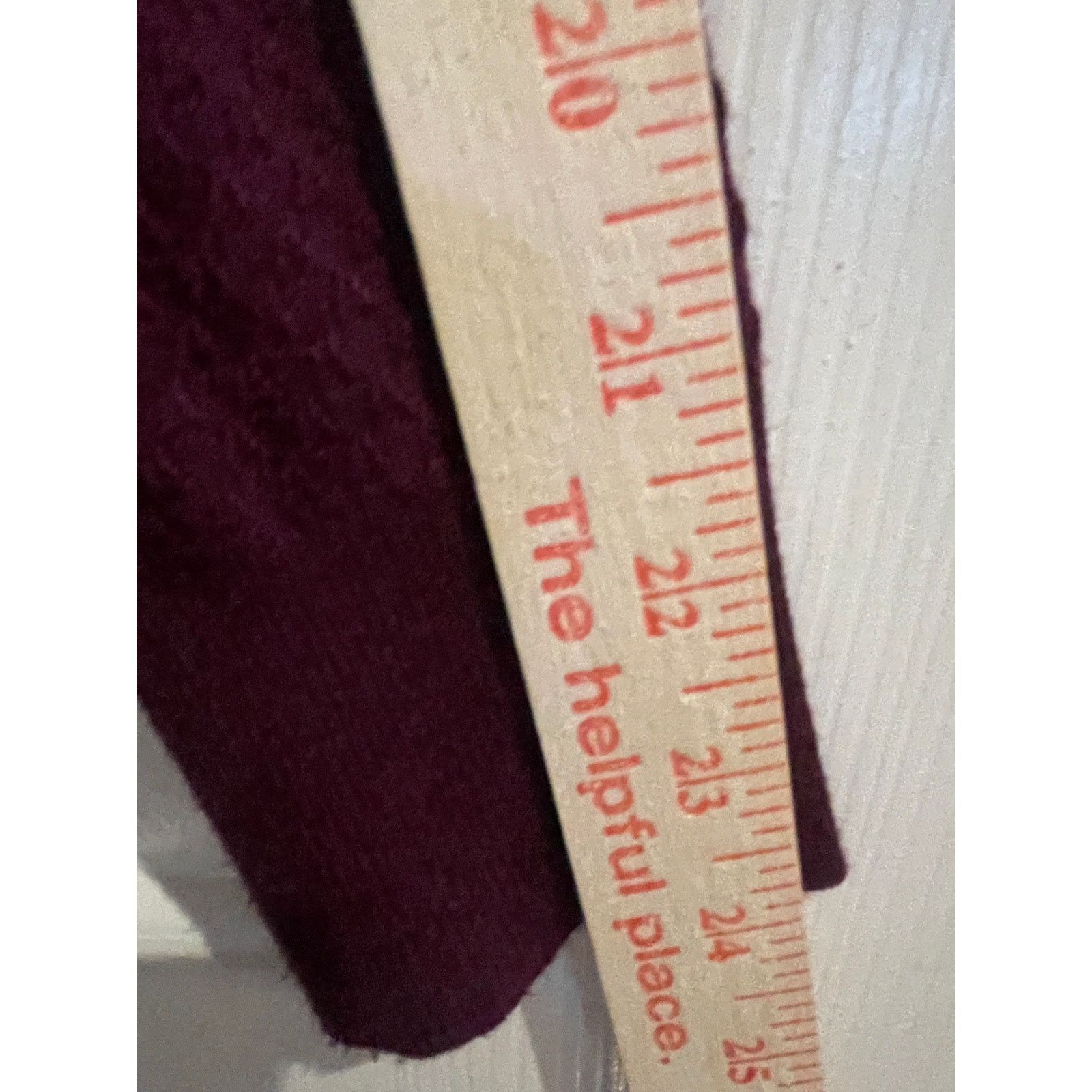 White House Black Market White House Black Market Burgundy Tunic Long Sleeve Textured Size S / US 4 / IT 40 - 4 Thumbnail