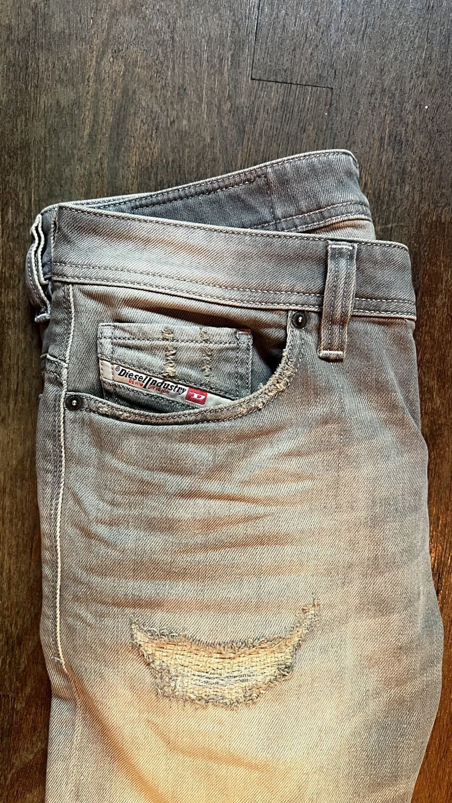 Diesel Diesel Safado-R Regular-Slim/Straight Jeans Size US 30 / EU 46 - 3 Thumbnail