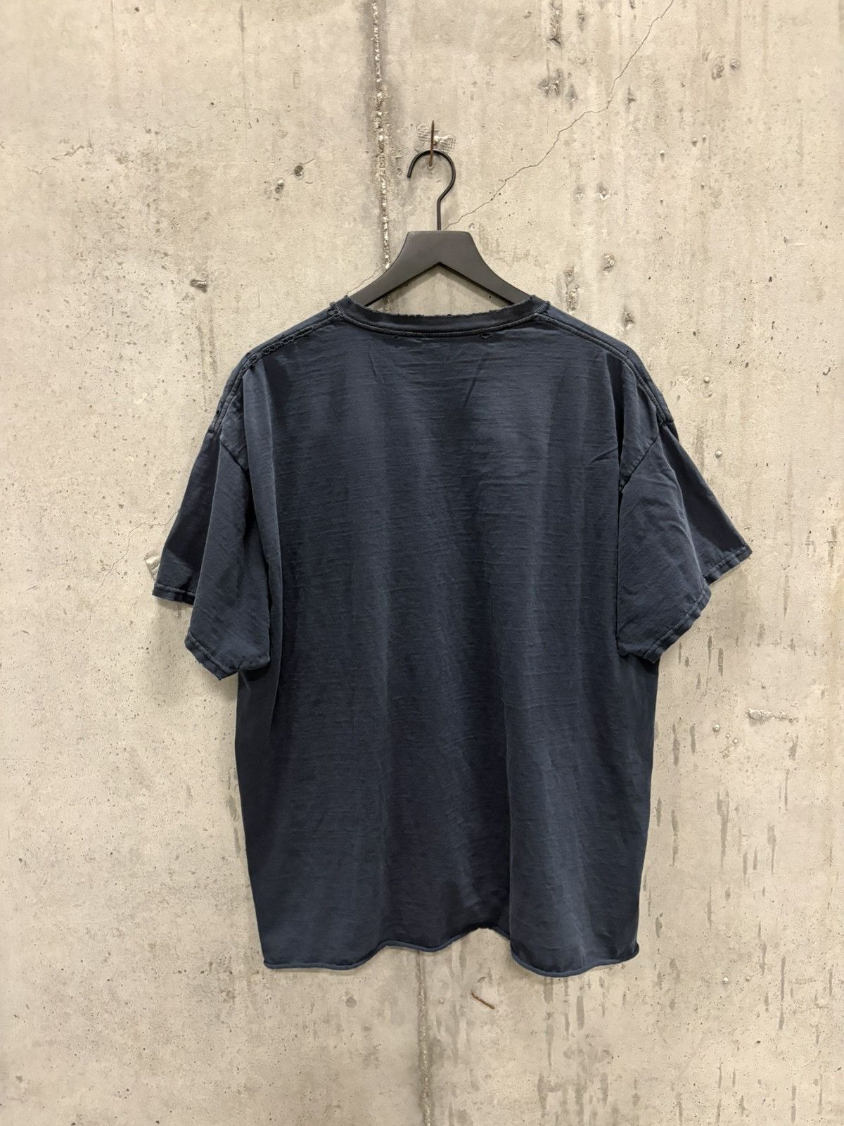 Vintage Vintage Blank Shirt Thrash Fade Distressed Grunge Band Boxy Size US XXL / EU 58 / 5 - 4 Thumbnail