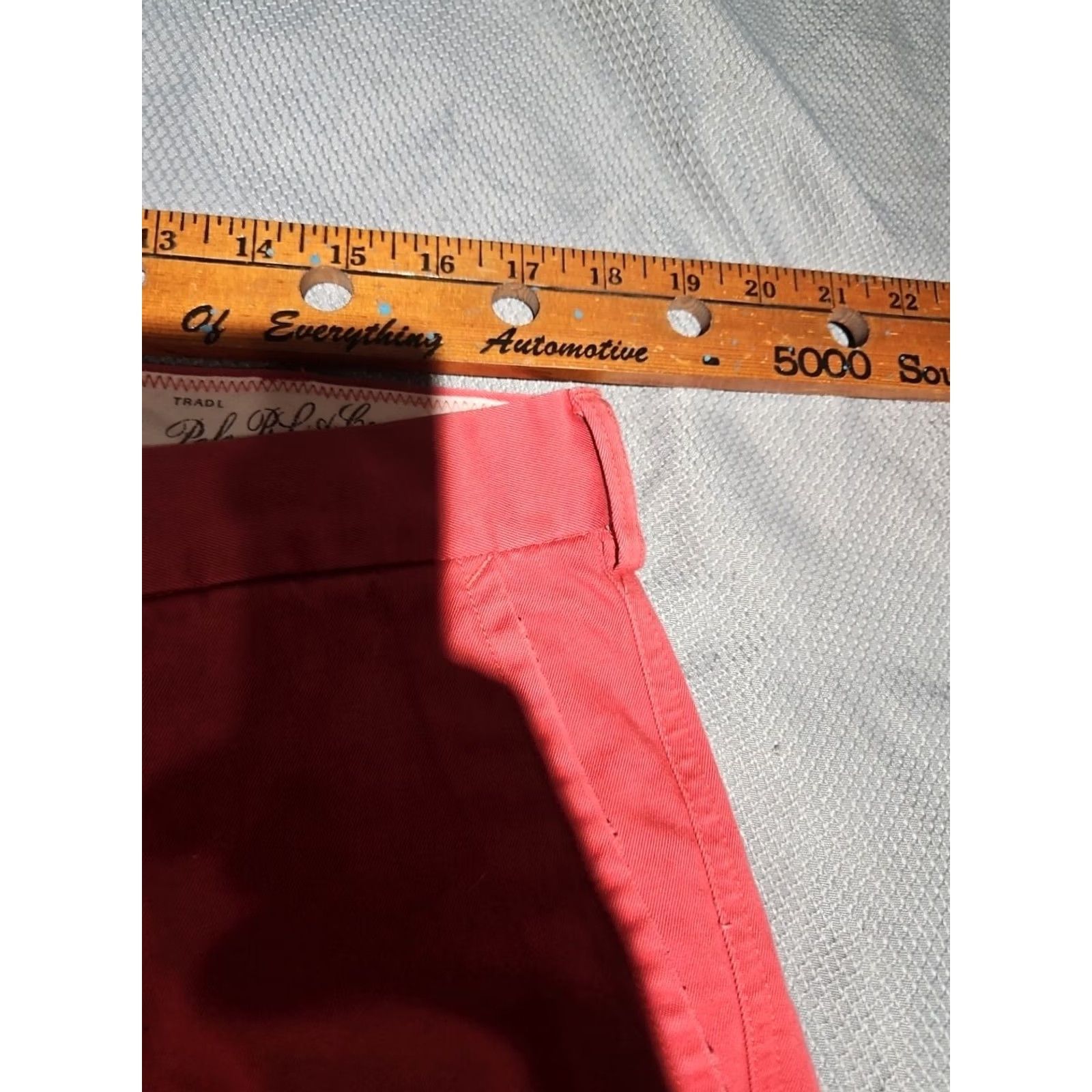 Polo Ralph Lauren Ralph Lauren Shorts Mens 36 Pink Red Casual 100% Cotton Preppy Logo Trousers - Pre-Owned - Excellent Condition - Measurement Guide Size US 36 / EU 52 - 6 Thumbnail