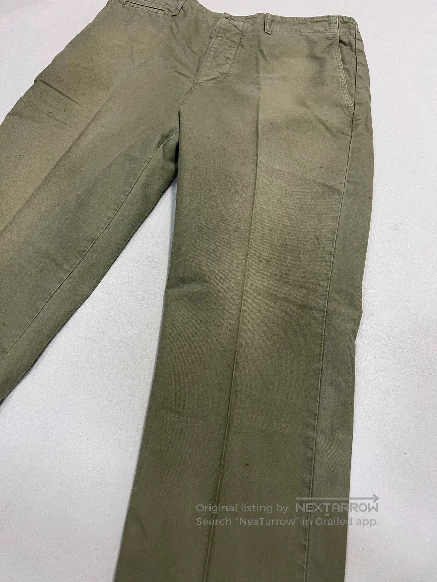 Visvim VISVIM 23SS CHINO PANTS DMGD. Size US 26 / EU 42 - 4 Thumbnail