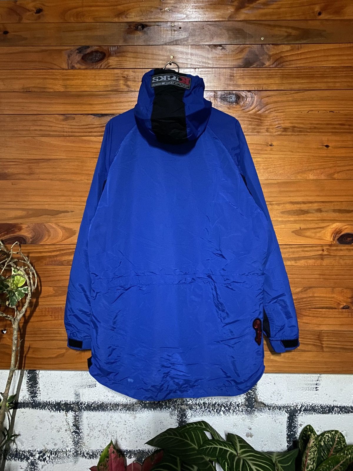 Kicks On Fire Vintage KICKS Snowboard Anorak Jacket Blue Japanese Outdoor Size US L / EU 52-54 / 3 - 10 Thumbnail