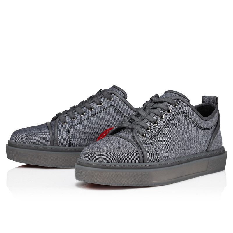 Christian Louboutin os11x0526 Adolon Junior Sneakers in Smoky Size US 10 / EU 43 - 2 Thumbnail
