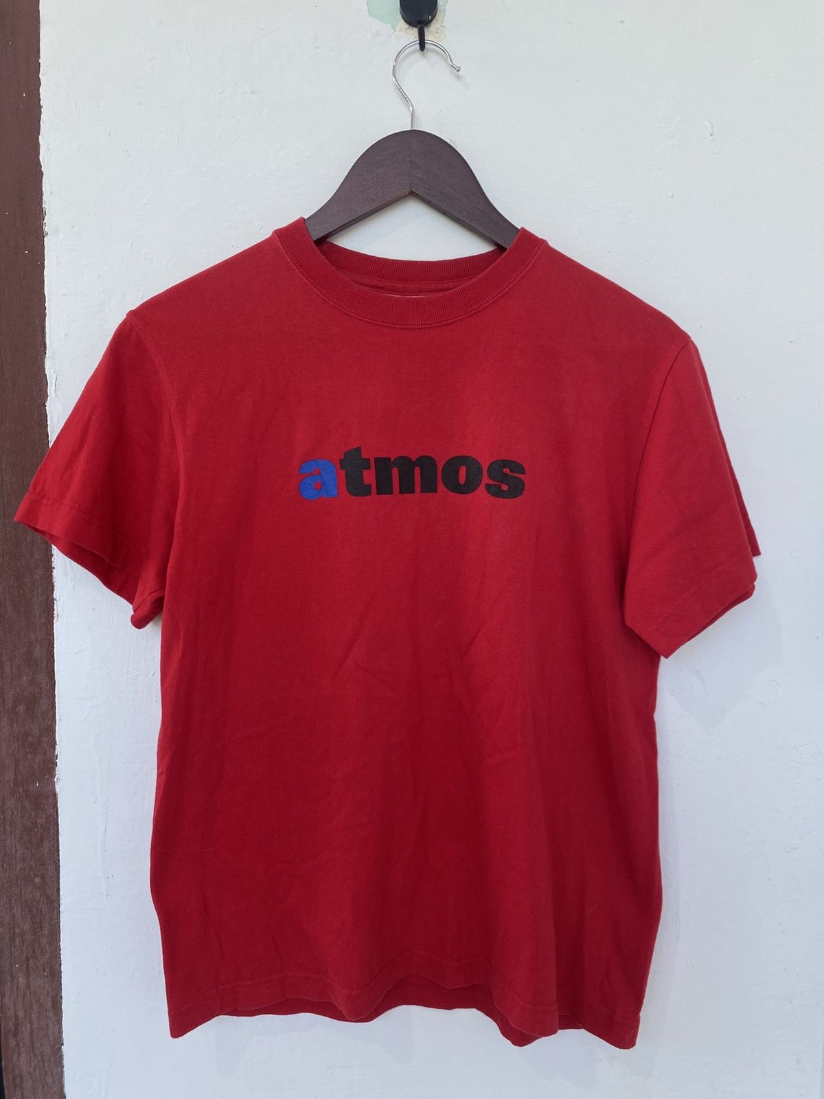 atmos Vintage Classic Atmos Spell Out Logo T shirt Size US S / EU 44-46 / 1 - 1 Thumbnail