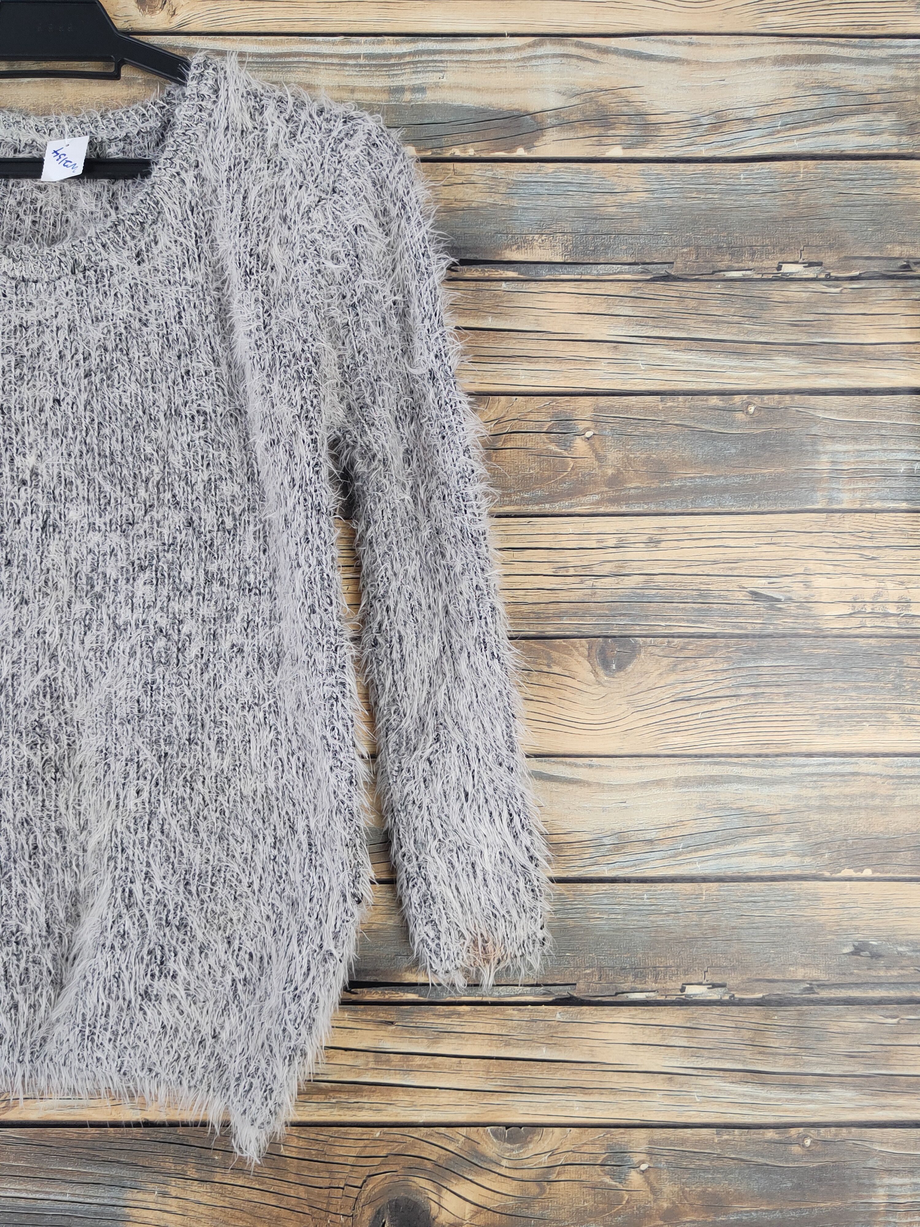 Japanese Brand Japanese Brand Black Shag Shaggy Fur Mohair Knitwear #W2134 Size S / US 4 / IT 40 - 5 Thumbnail