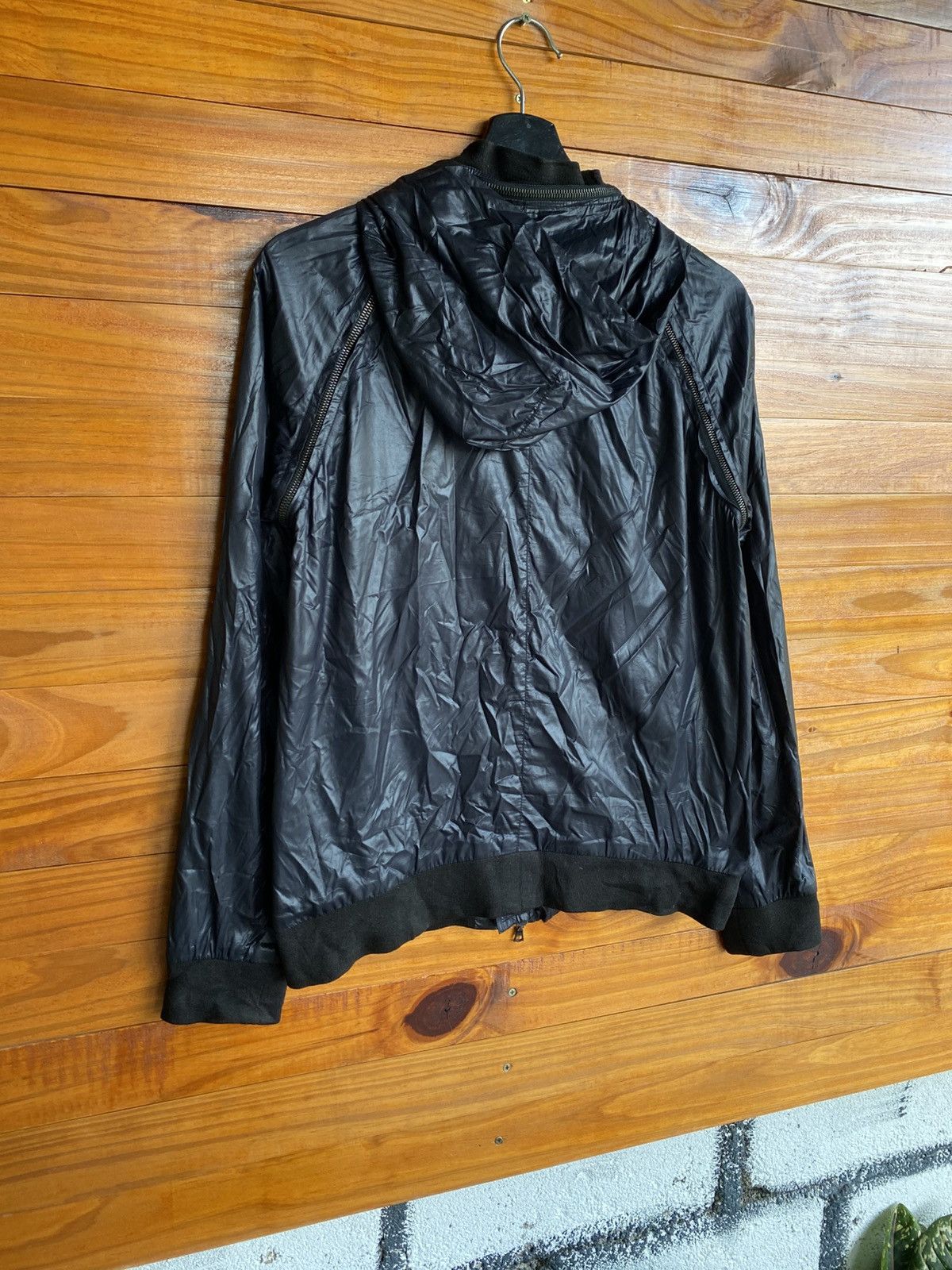 Japanese Brand Reverence Lightweight Hooded Jacket – Black Technical Zip Size US S / EU 44-46 / 1 - 14 Thumbnail