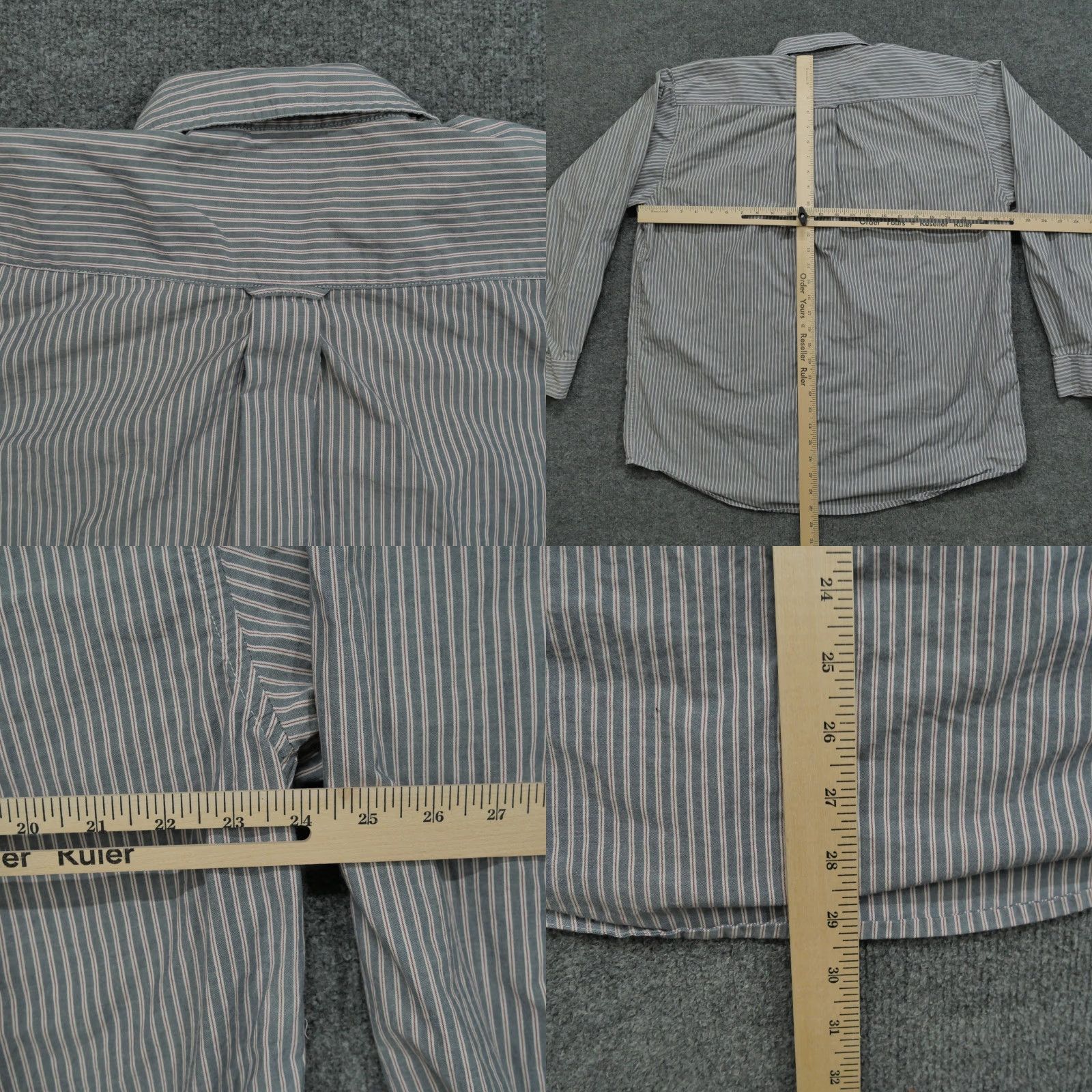 American Eagle Outfitters VINTAGE American Eagle Outfitters Shirt Mens L Blue Striped Oxford Button-Down 90s Casual Size US L / EU 52-54 / 3 - 8 Thumbnail