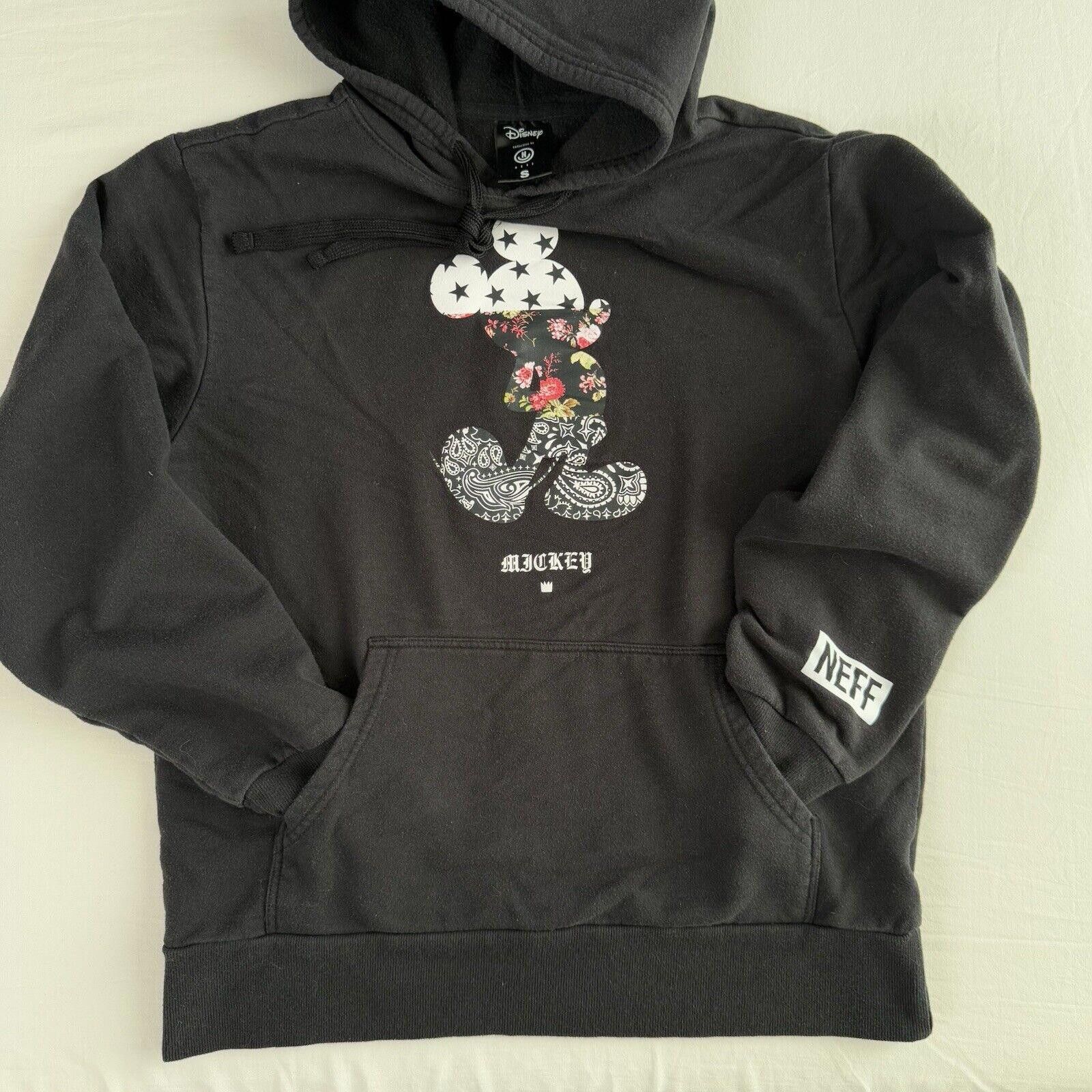 NEFF Disney Collection by Neff Black Mickey Mouse Hoodie Men’s S Size US 30 / EU 46 - 1 Thumbnail
