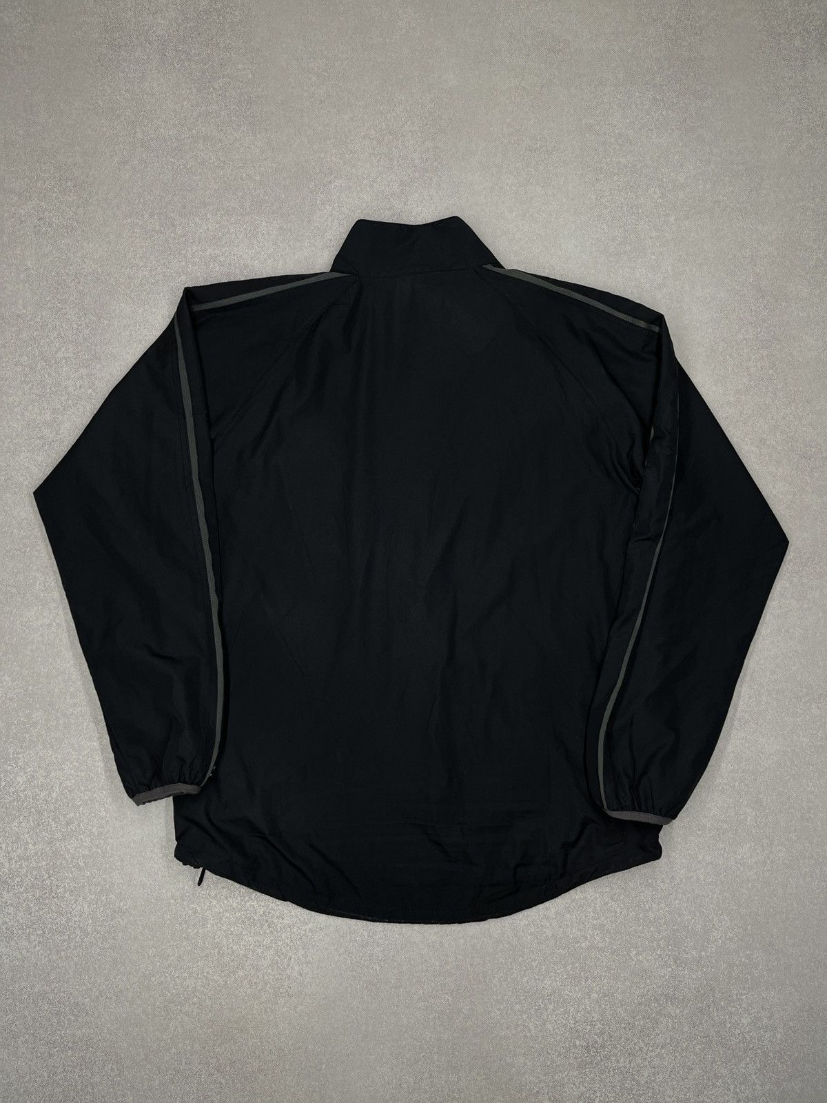 Nike Vintage Nike Athletic Light Jacket Black Drill Y2K ACG TN Size US L / EU 52-54 / 3 - 9 Thumbnail