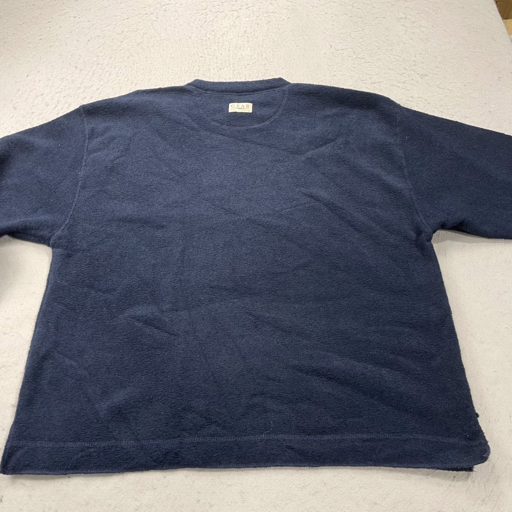 Vintage VINTAGE Eagle Ridge Golf Sweatshirt Galena 2XL Blue Fleece Crewneck 90s Mens Size US XXL / EU 58 / 5 - 5 Thumbnail