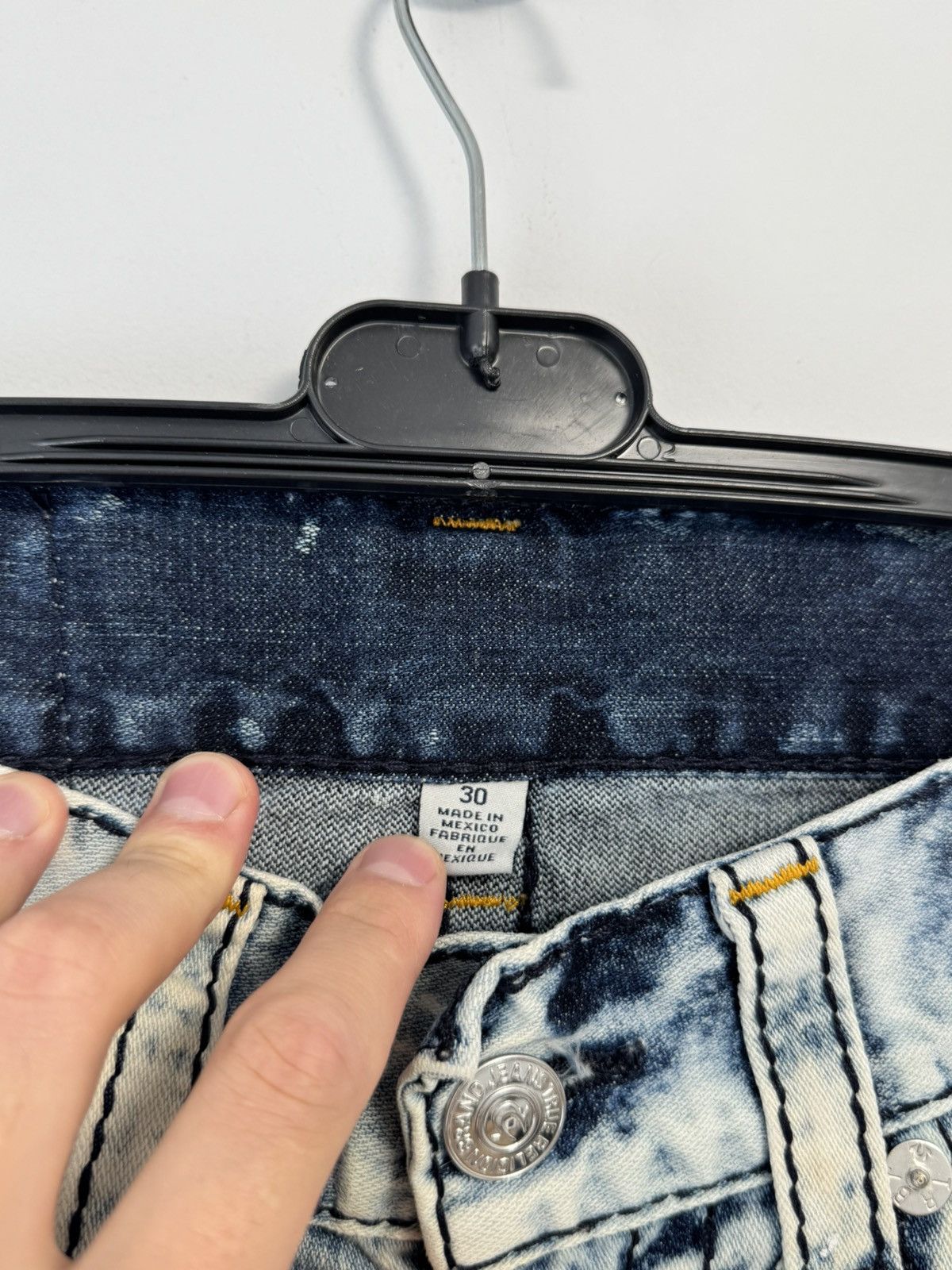 True Religion True Religion Vintage Y2K style pants Skinny BIG LOGO Size US 30 / EU 46 - 15 Thumbnail