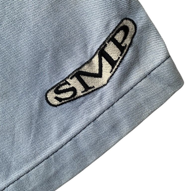 Oakley Vtg 90's SMP surfboard iconic logo embroidery denim Jorts Size US 30 / EU 46 - 3 Thumbnail