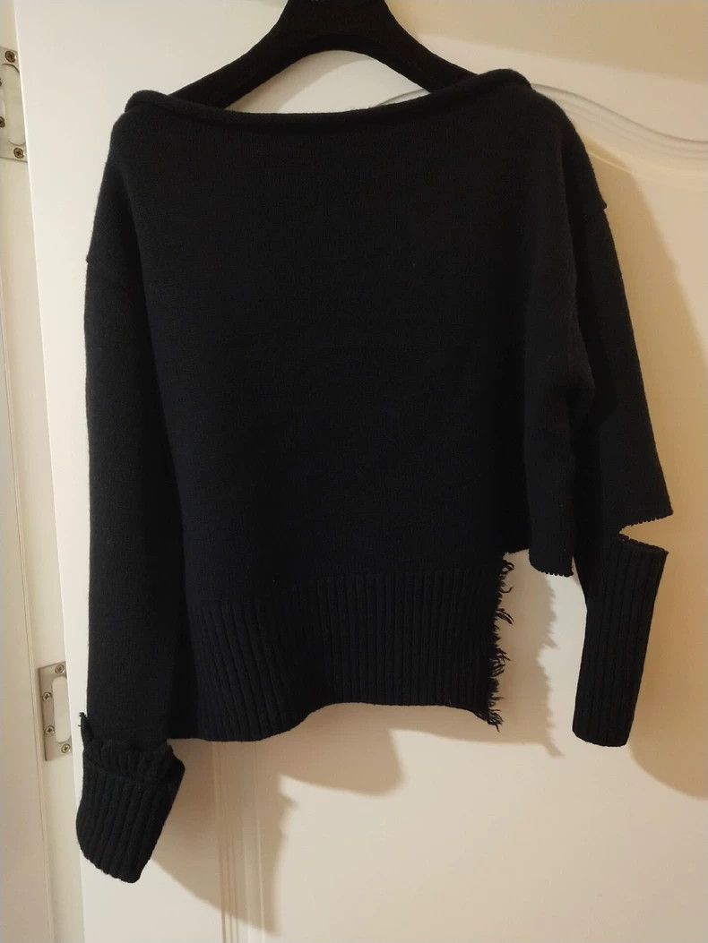 Helmut Lang HELMUT LANG Destroy the sweater Size XS / US 0-2 / IT 36-38 - 1 Thumbnail