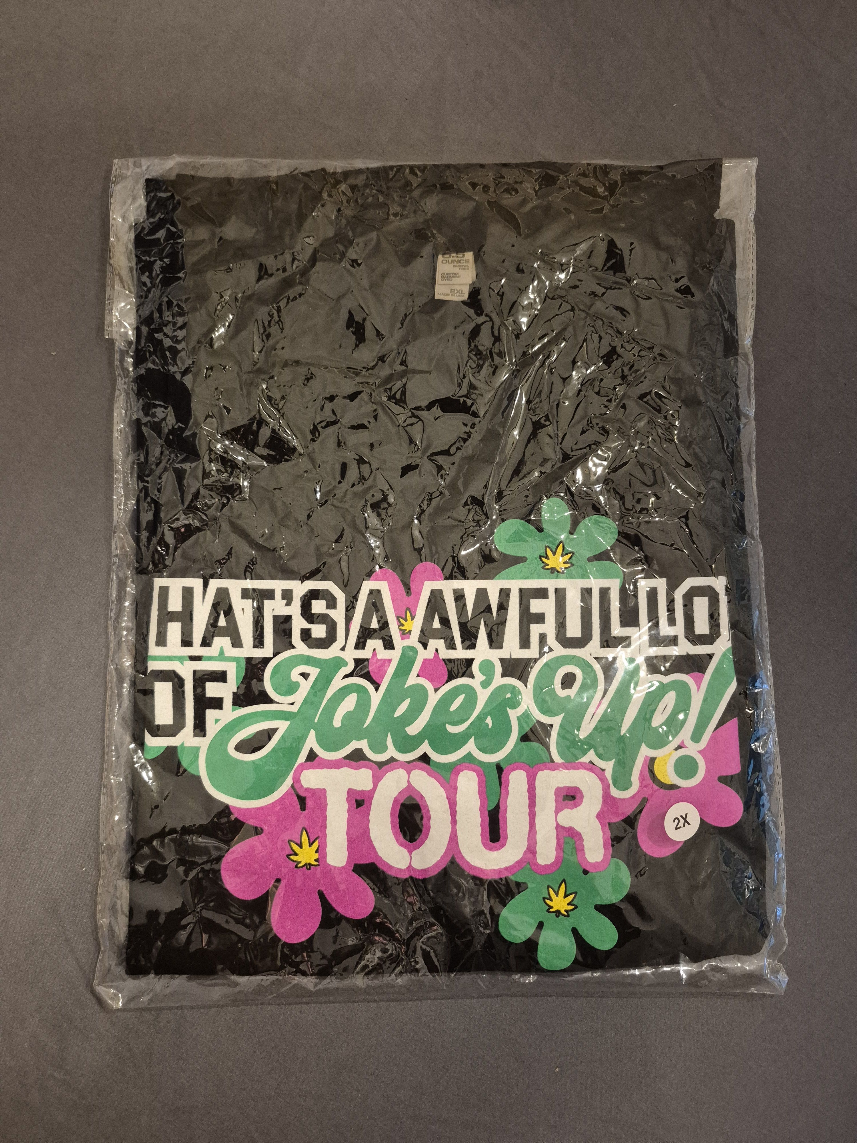 That's a Awful Lot of Jokes Up Tour Tee Black Size 2XL XXL