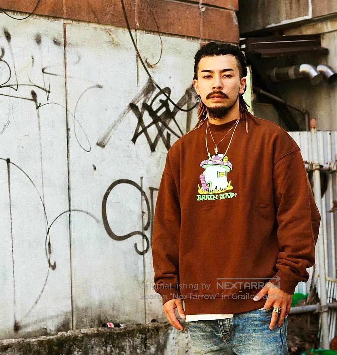 Brain Dead brain dead mushroom house crewneck sweatshirt. Size US M / EU 48-50 / 2 - 7 Thumbnail