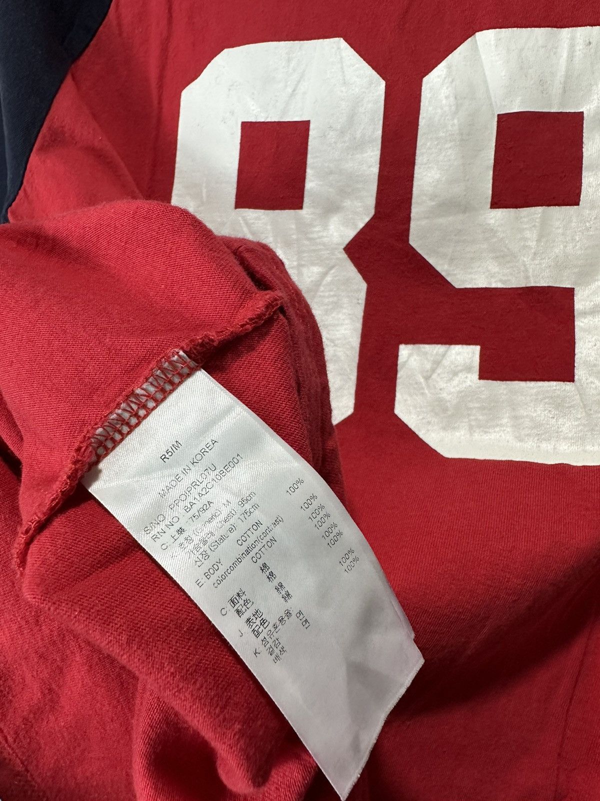 Pancoat PANCOAT EQUIPMENT NUMBER 86 LONG SLEEVE TEE KAPITAL STYLE Size US M / EU 48-50 / 2 - 9 Thumbnail