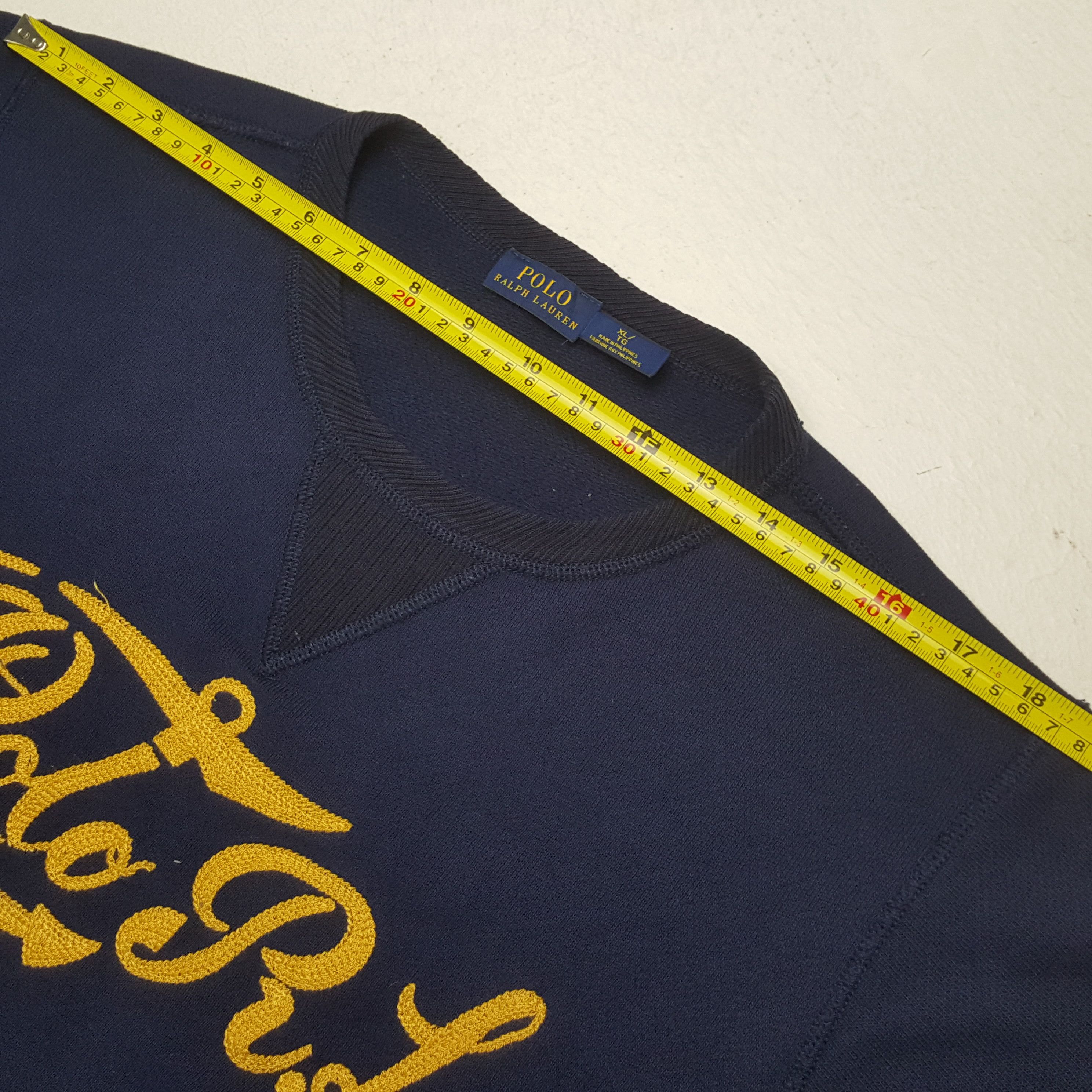 Polo Ralph Lauren Polo Ralph Lauren Fashion Spellout Design Sweatshirt RR1 Size US M / EU 48-50 / 2 - 5 Thumbnail