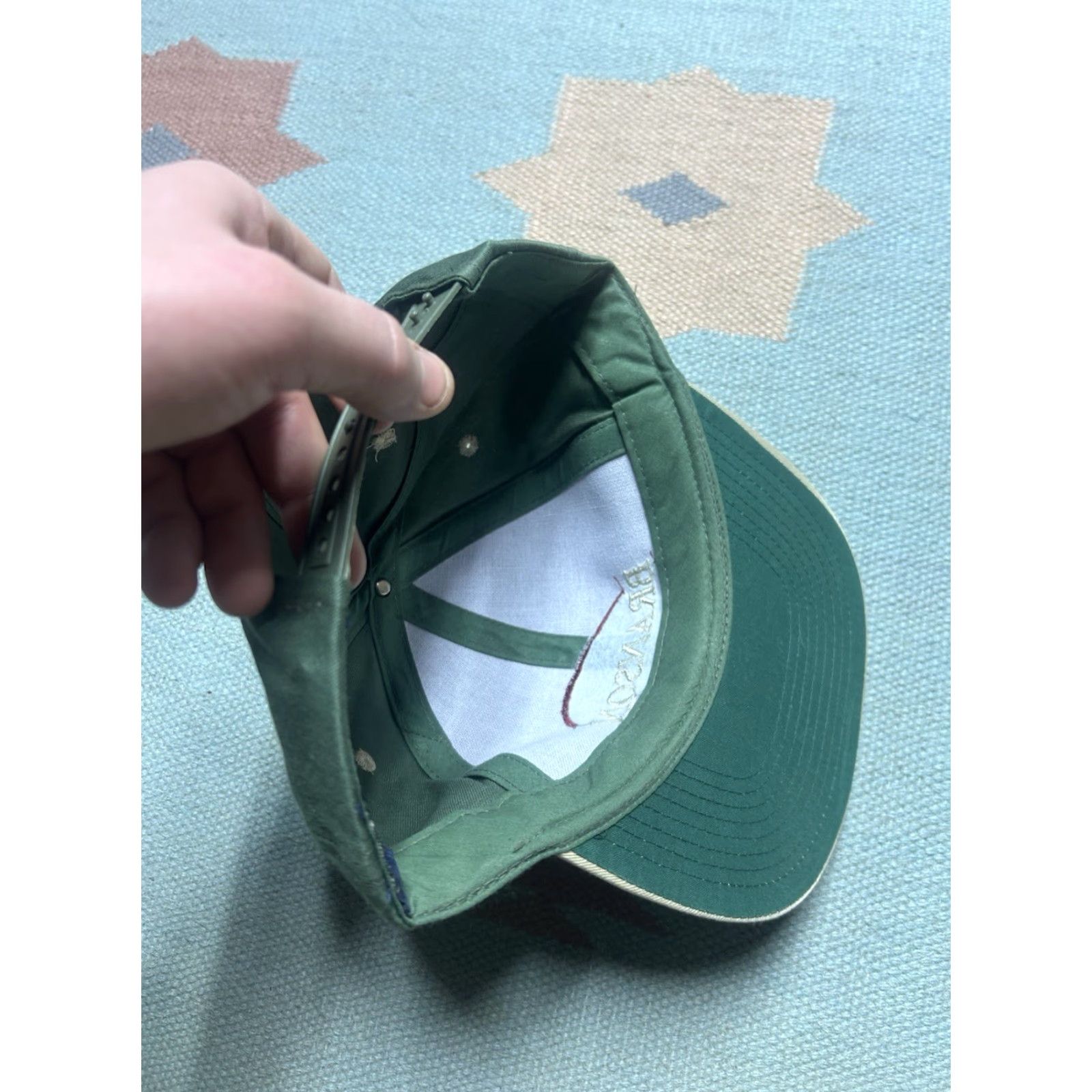 Vintage VINTAGE SnapBack hat cap Branson Missouri country music green adjustable Men ADHD? Size ONE SIZE - 6 Thumbnail