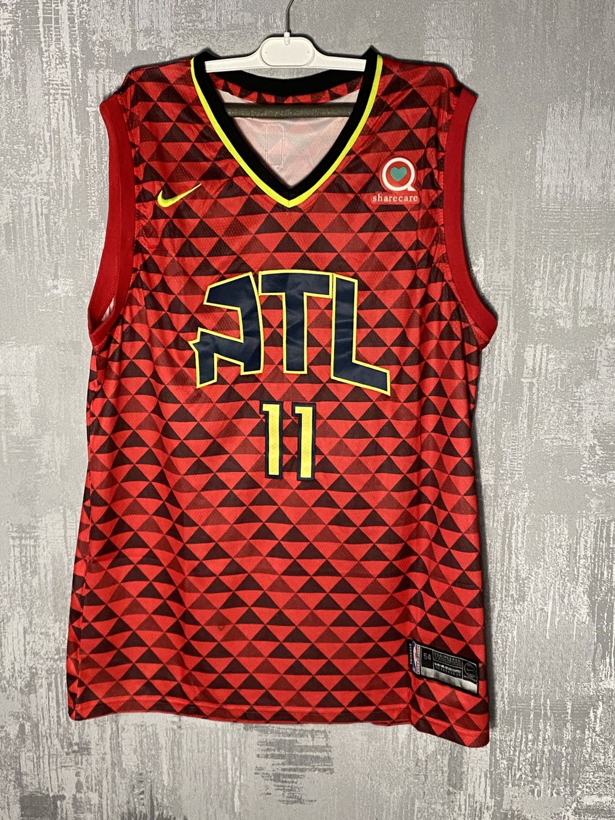 NBA × Nike Atlanta Hawks Nike Jersey NBA Basketball 11Young Kit Size US XL / EU 56 / 4 - 1 Thumbnail