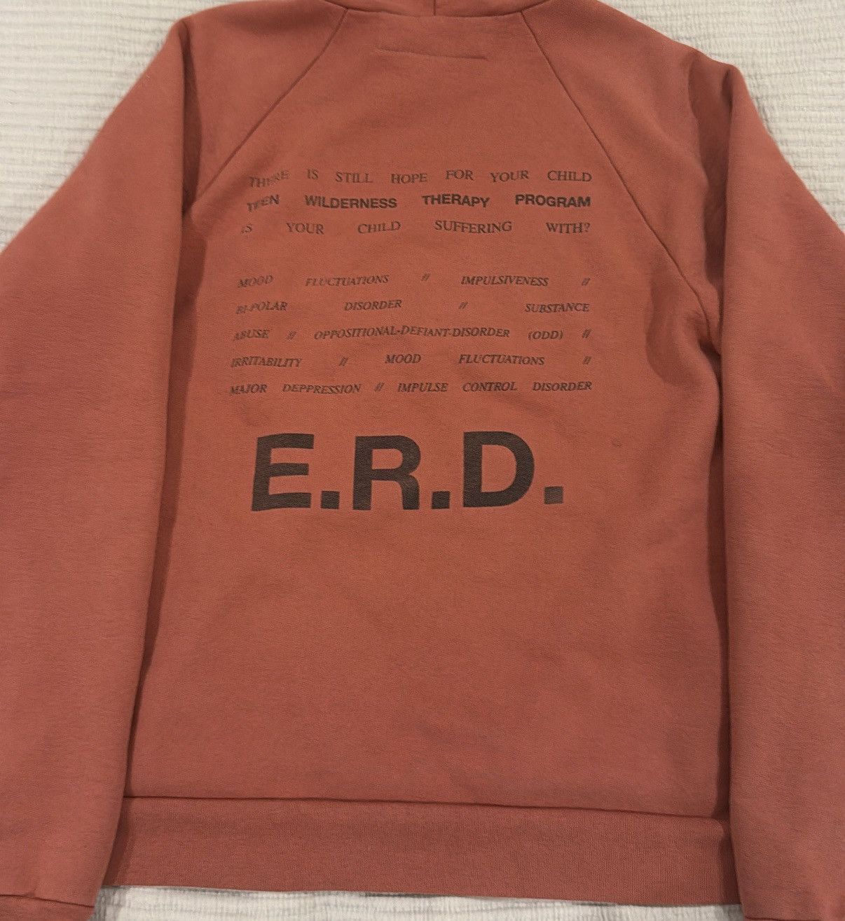 Enfants Riches Deprimes Enfants Riches Deprimes ERD teen wilderness therapy hoodie Size US S / EU 44-46 / 1 - 2 Thumbnail