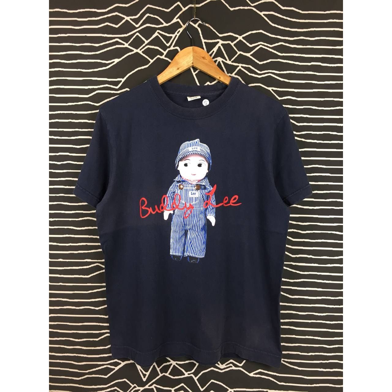 Lee × Vintage Vtg Lee Union Made Genuine Lee Riders Graphic Tee Size US L / EU 52-54 / 3 - 1 Thumbnail