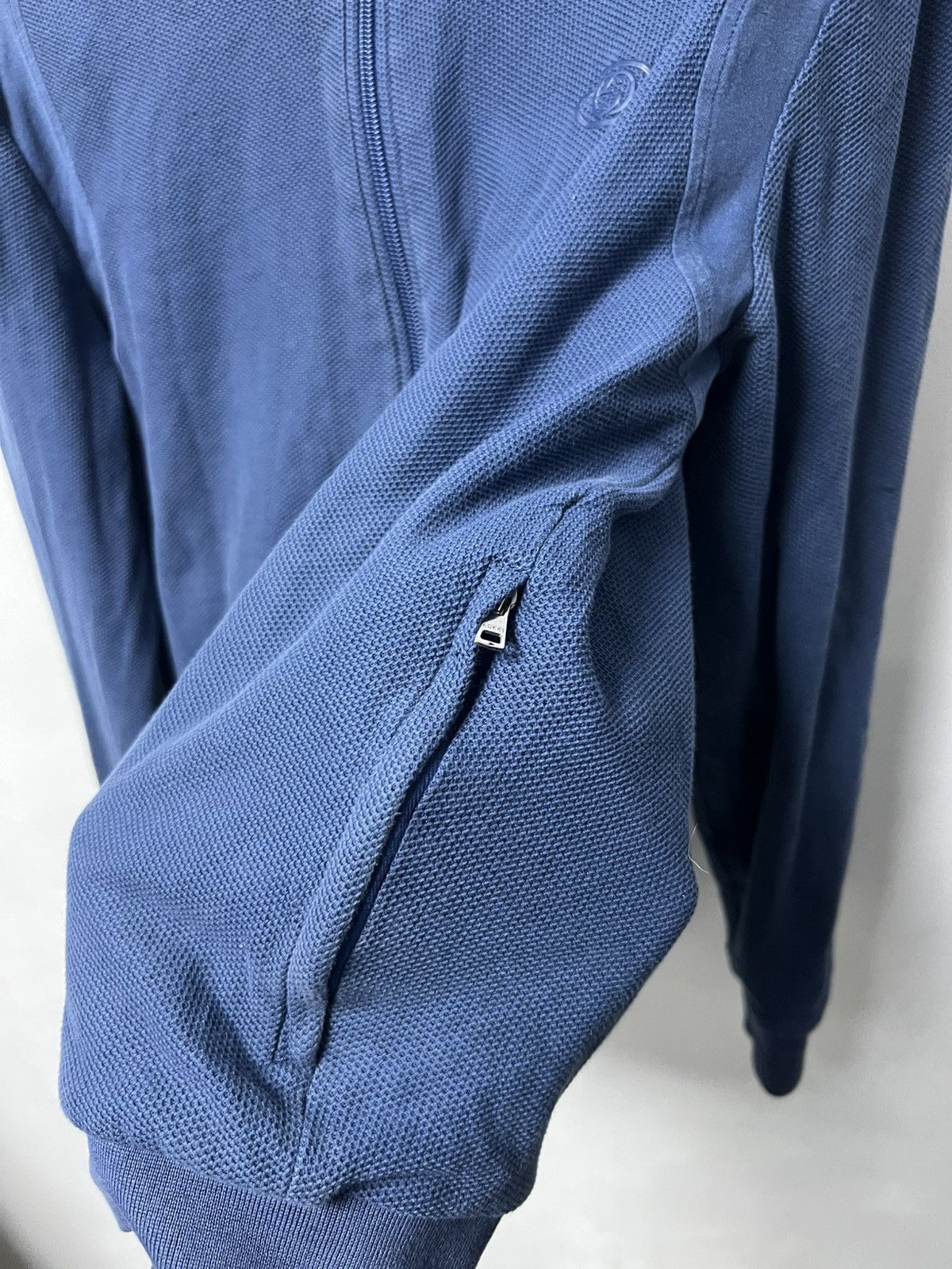 Gucci Gucci Grey Full Zip Sweatshirt Luxury Mens Size M Size US M / EU 48-50 / 2 - 14 Thumbnail