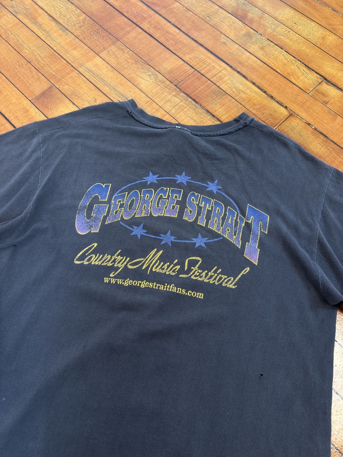 Vintage 2000s George Strait Tee Size US L / EU 52-54 / 3 - 5 Thumbnail