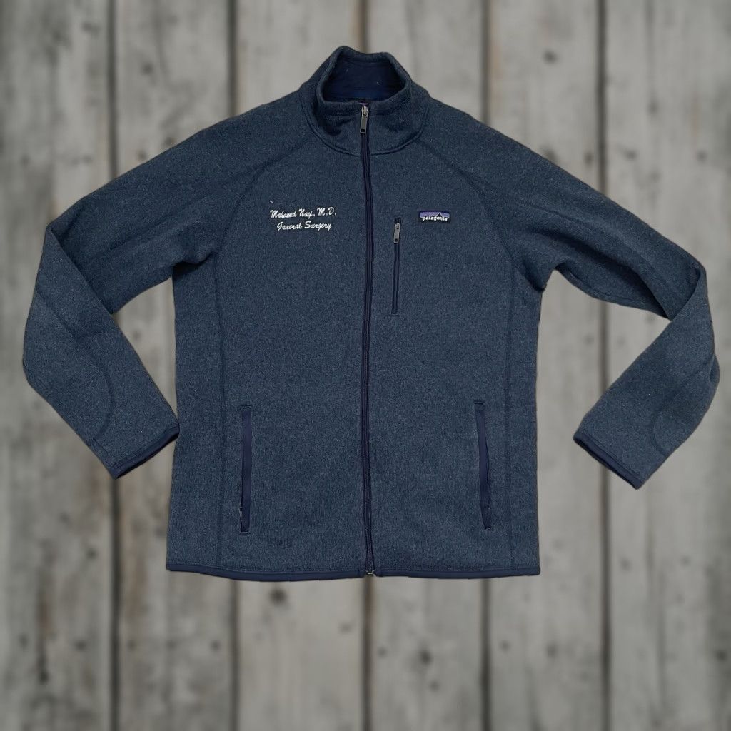 Patagonia Patagonia Mens Better Sweater Jacket Full Zip Navy Blue Medium Logo Fleece Outdoor Classic Nature Athletic Regular Size US M / EU 48-50 / 2 - 1 Thumbnail