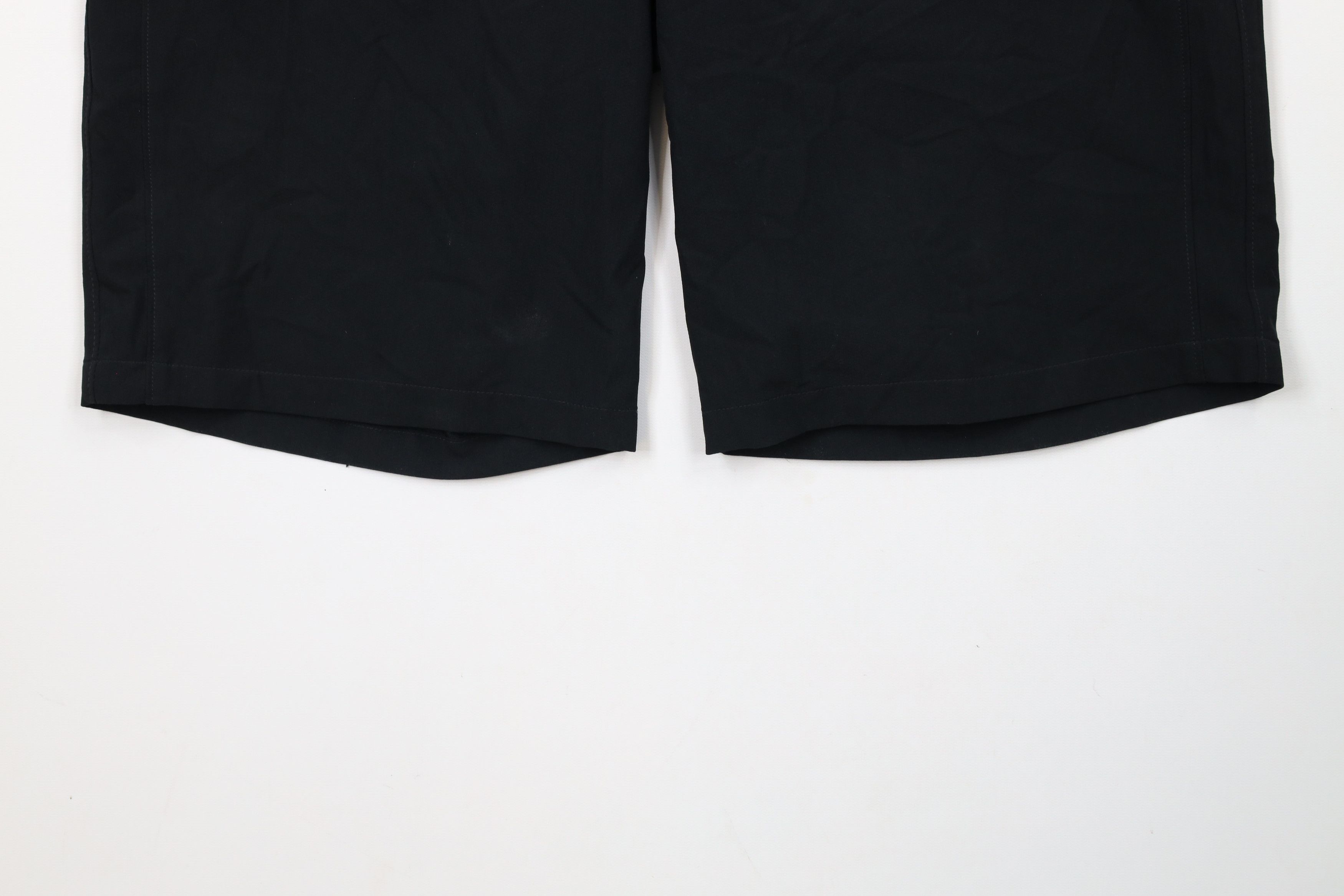 Nike × Vintage Nike Dri-Fit Flat Front Tech Golfing Golf Chino Shorts Black Size US 32 / EU 48 - 4 Thumbnail