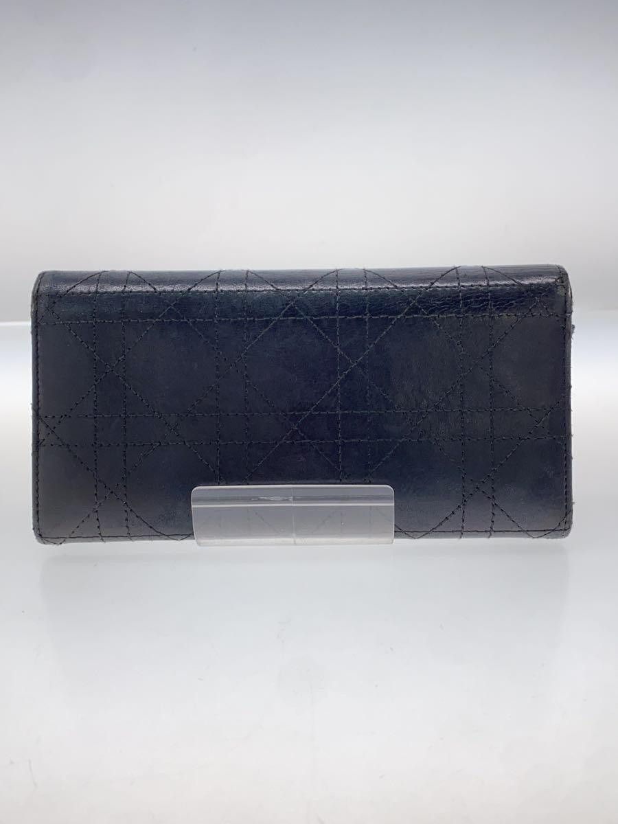 Dior Dior Leather Long Wallet Black Size ONE SIZE - 2 Thumbnail
