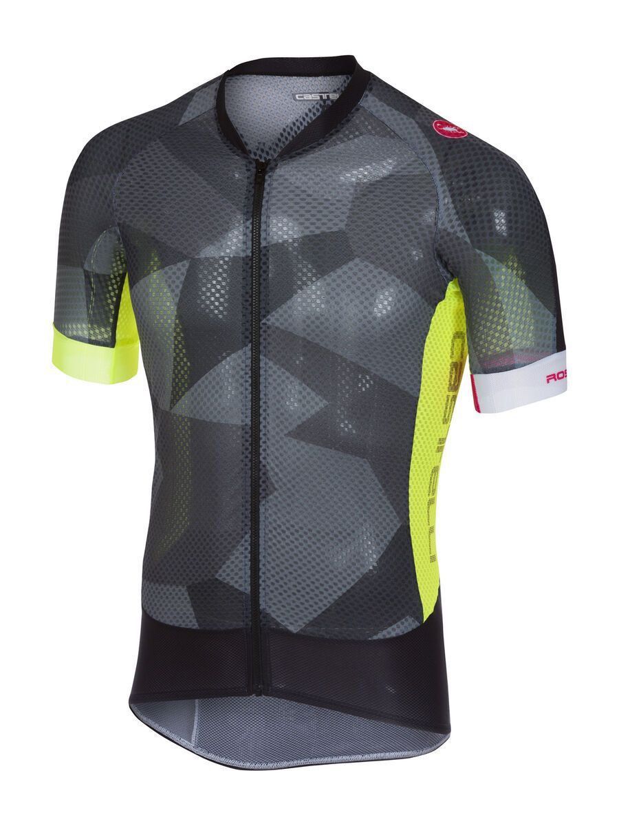 Other Castelli Womens Black Geometric Camo Full Zip Cycling Jersey Size XL / US 12-14 / IT 48-50 - 3 Thumbnail