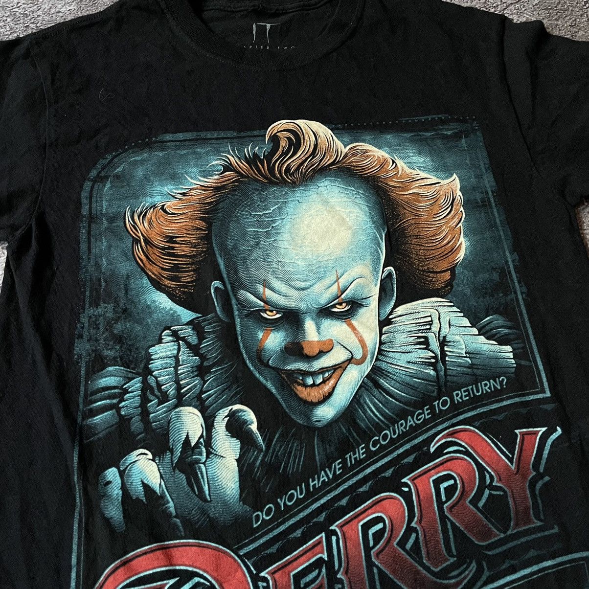 Vintage Vintage Y2K Horror Graphic Tee Clown Dark Streetwear Faded S Size US S / EU 44-46 / 1 - 5 Thumbnail