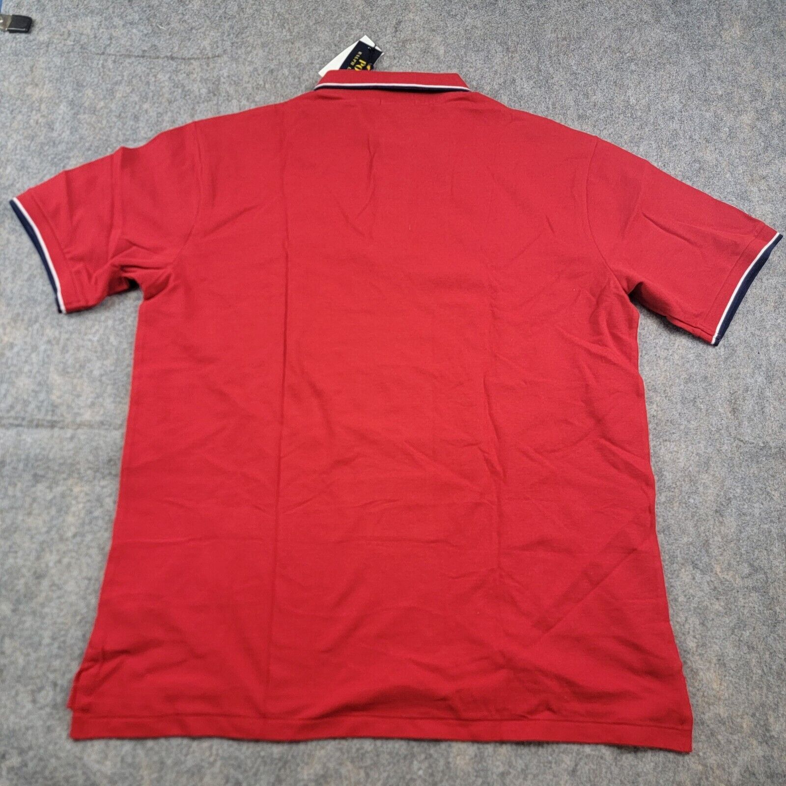 Polo Ralph Lauren Polo Ralph Lauren Tipped Collar Polo Shirt Custom Slim Fit Size US XXL / EU 58 / 5 - 3 Thumbnail