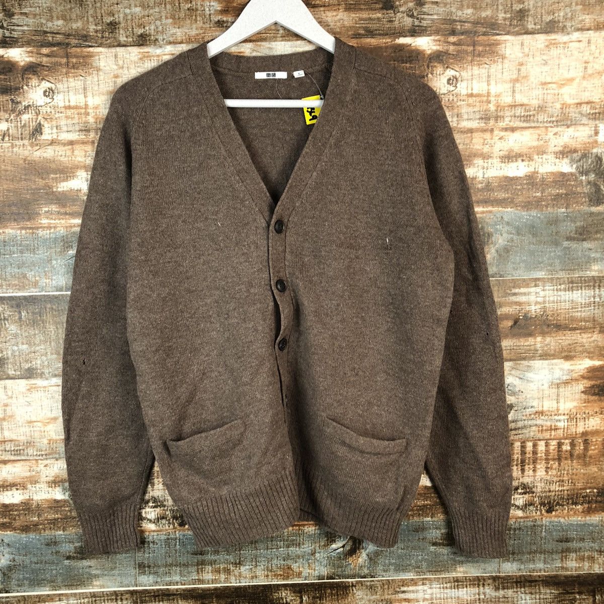 Uniqlo Uniqlo Brown Cardigan Knitwear #A1369 Size US S / EU 44-46 / 1 - 3 Thumbnail
