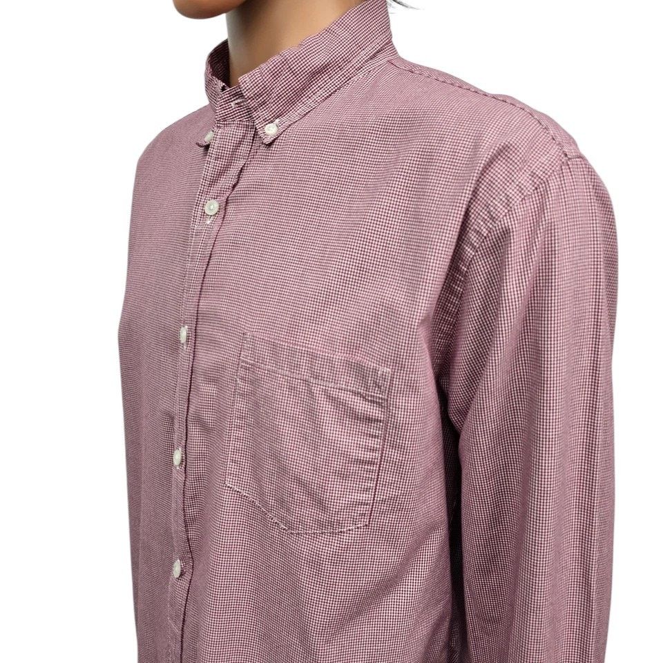 J.Crew J. Crew Shirt Men XL Micro / Mini Gingham Check Button down Size US XL / EU 56 / 4 - 7 Thumbnail