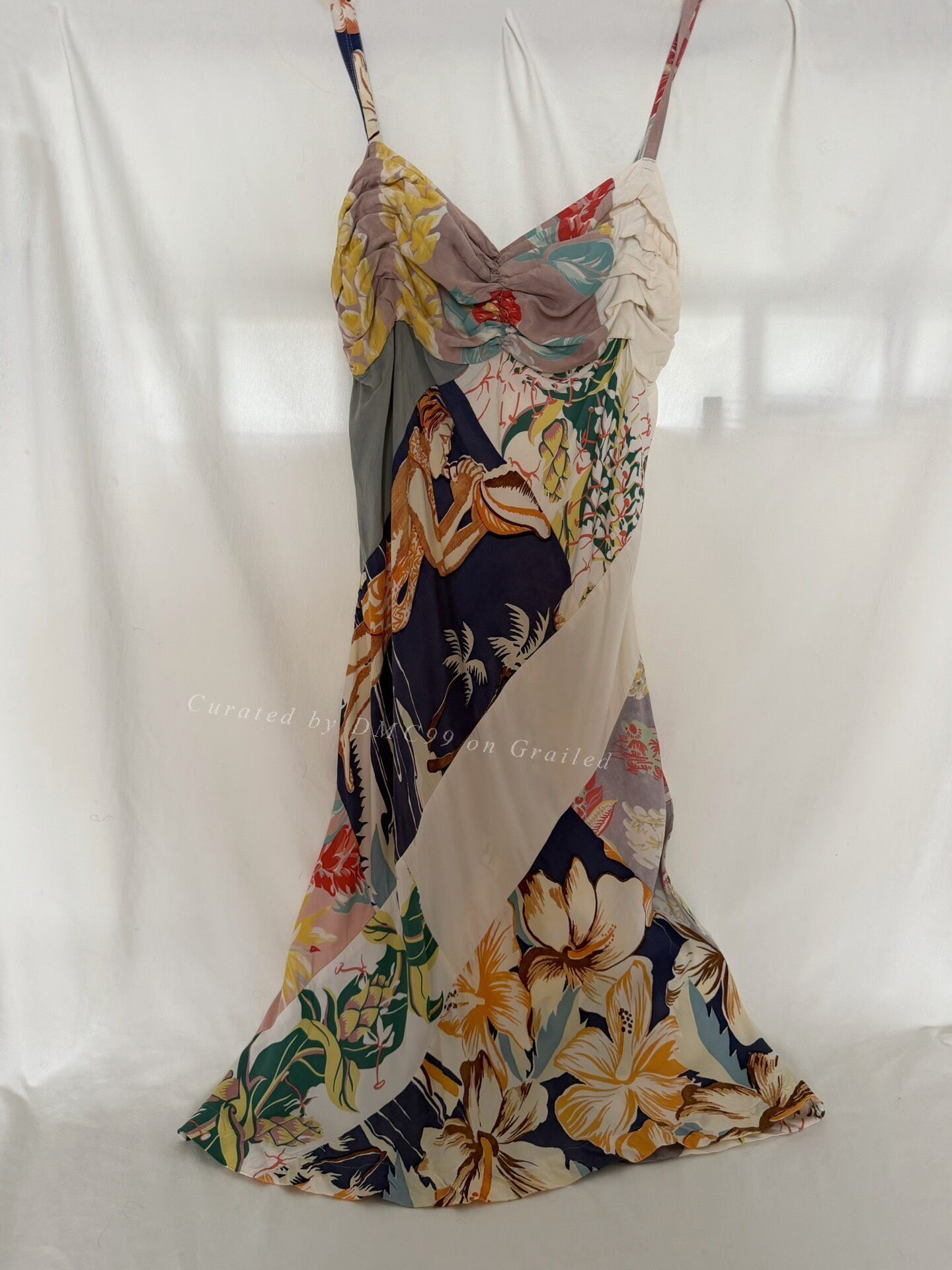 Junya Watanabe Junya Watanabe 2002 Patchwork Camisole Dress Size S / US 4 / IT 40 - 1 Thumbnail