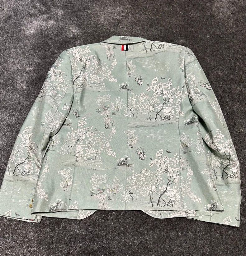 Thom Browne Thom Browne Embroidered silk suit Size XS / US 0-2 / IT 36-38 - 7 Thumbnail