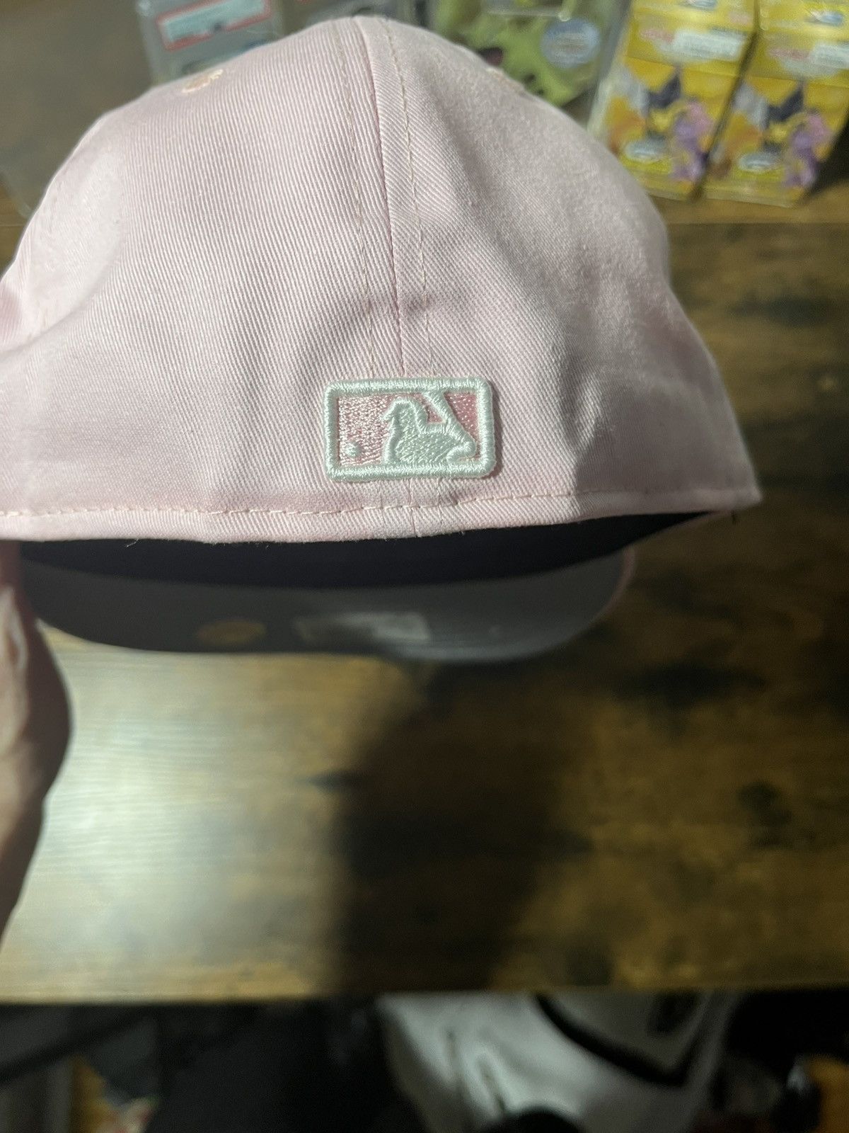 New York Yankees Pink ny yankees fitted hat 7 1/4 Size ONE SIZE - 4 Thumbnail