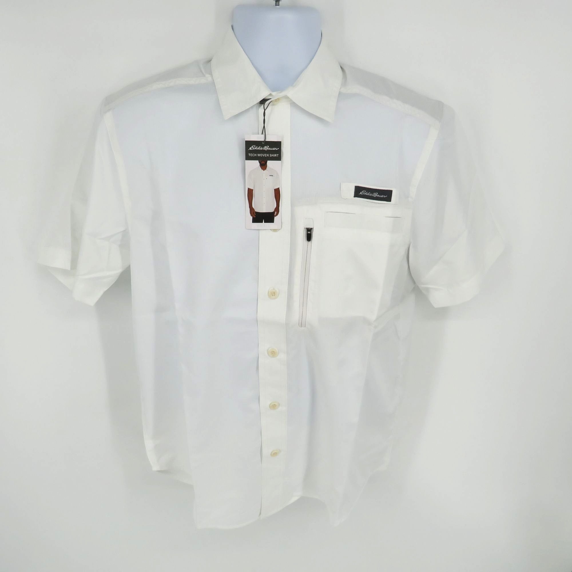 Eddie Bauer Eddie Bauer Men's XXL Classic Fit Moisture Wicking UPF 40 W Size US XXL / EU 58 / 5 - 1 Thumbnail