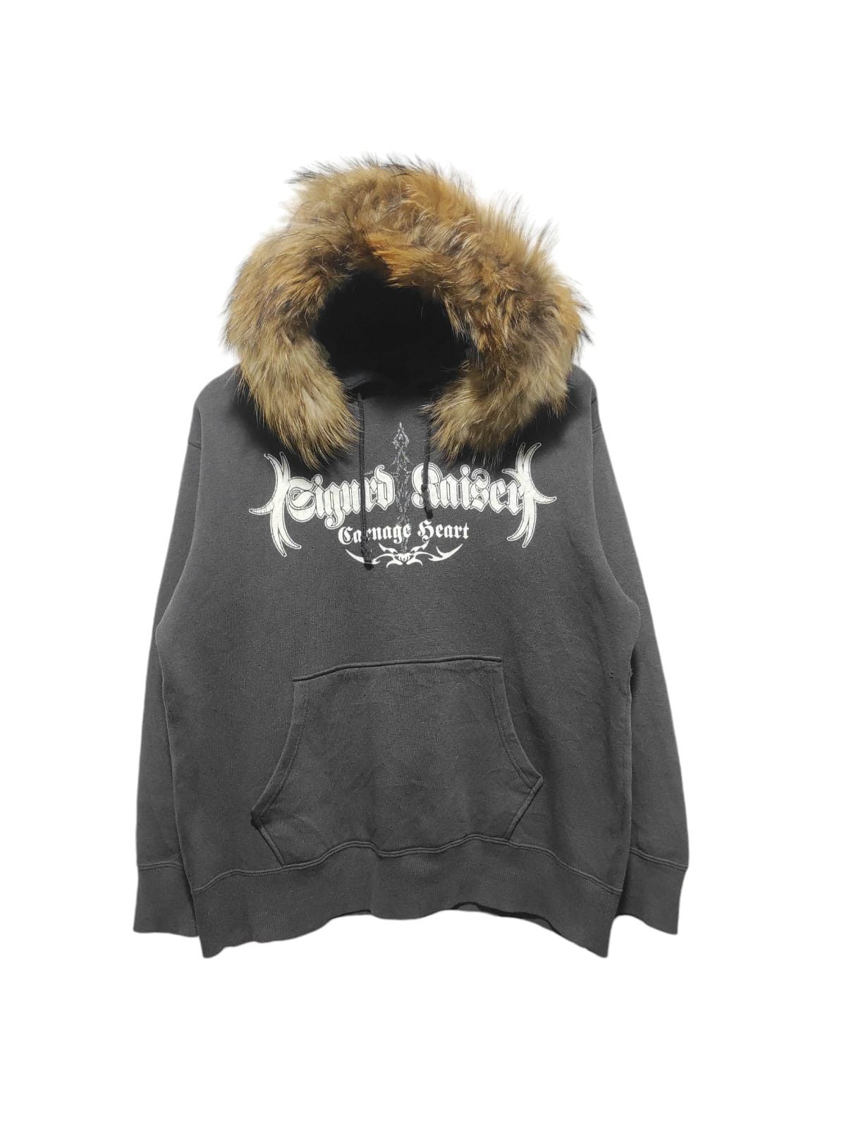 Affliction Beaumere Poem Fur Hoodie IfSixWasNine LGB style Size US L / EU 52-54 / 3 - 2 Thumbnail