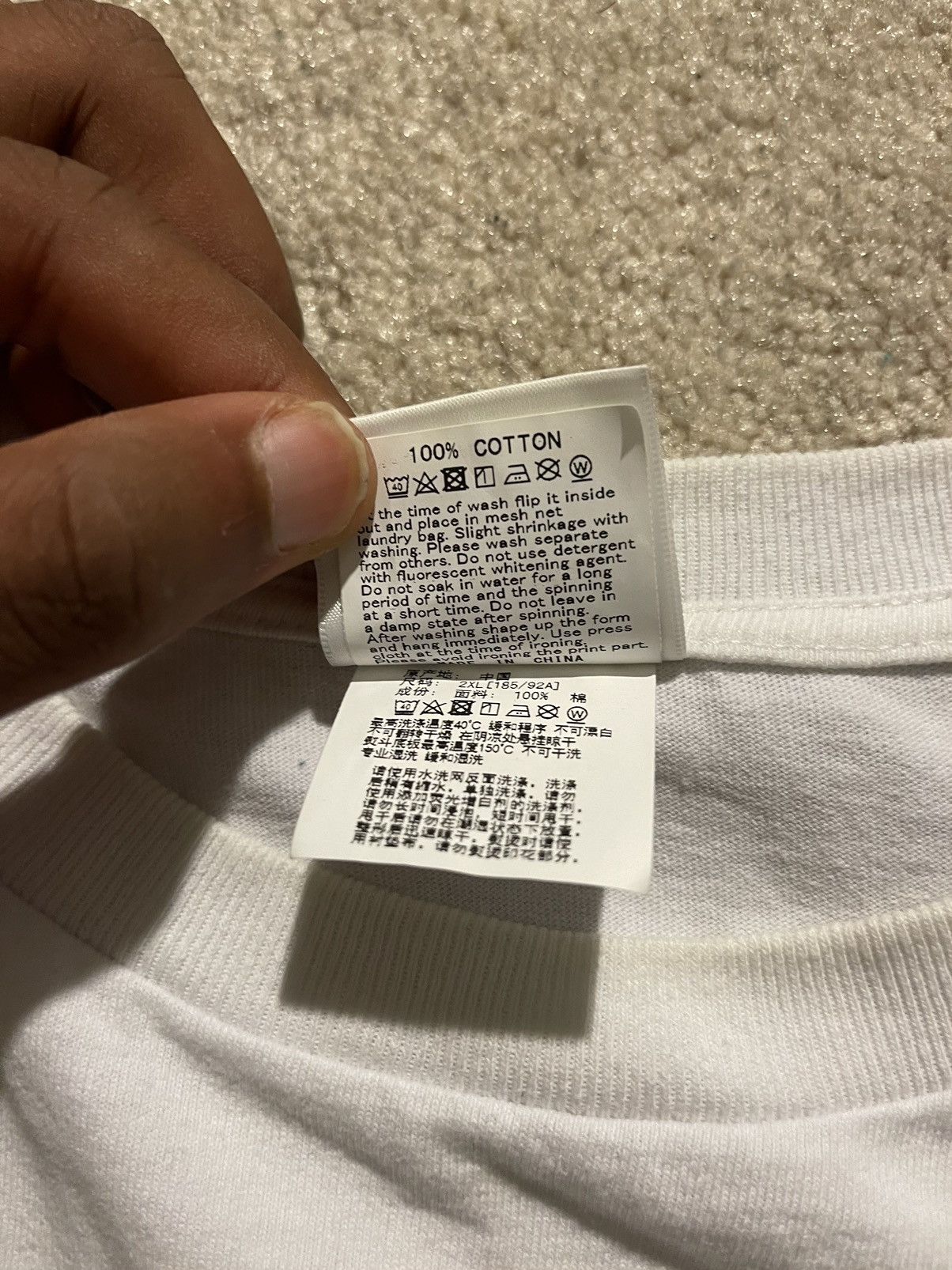 Bape Japan College Tee Size US XXL / EU 58 / 5 - 5 Thumbnail