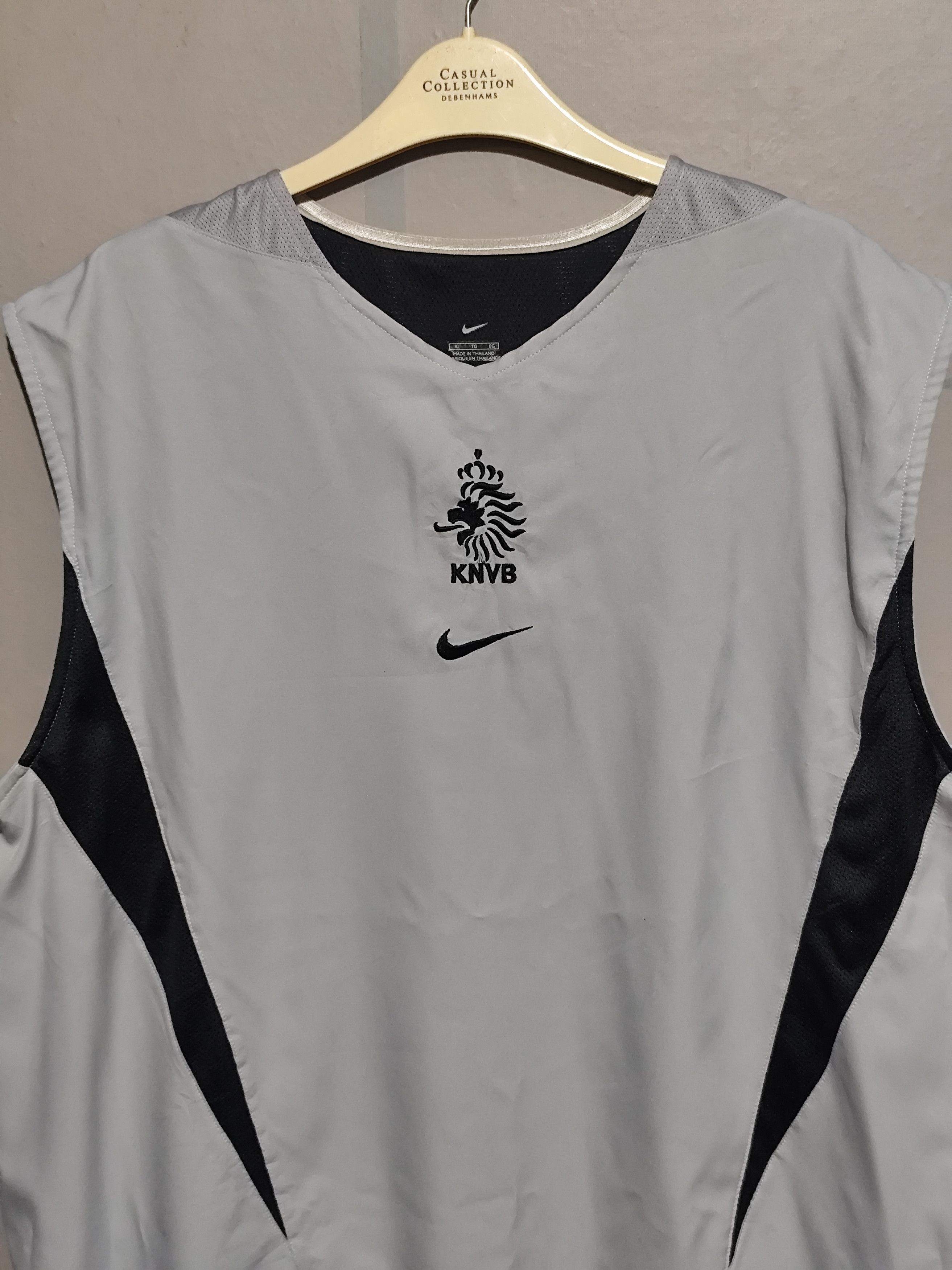Nike Vintage Nike x Netherlands 2002 Training Shirt Sleeveless Size US XL / EU 56 / 4 - 2 Thumbnail