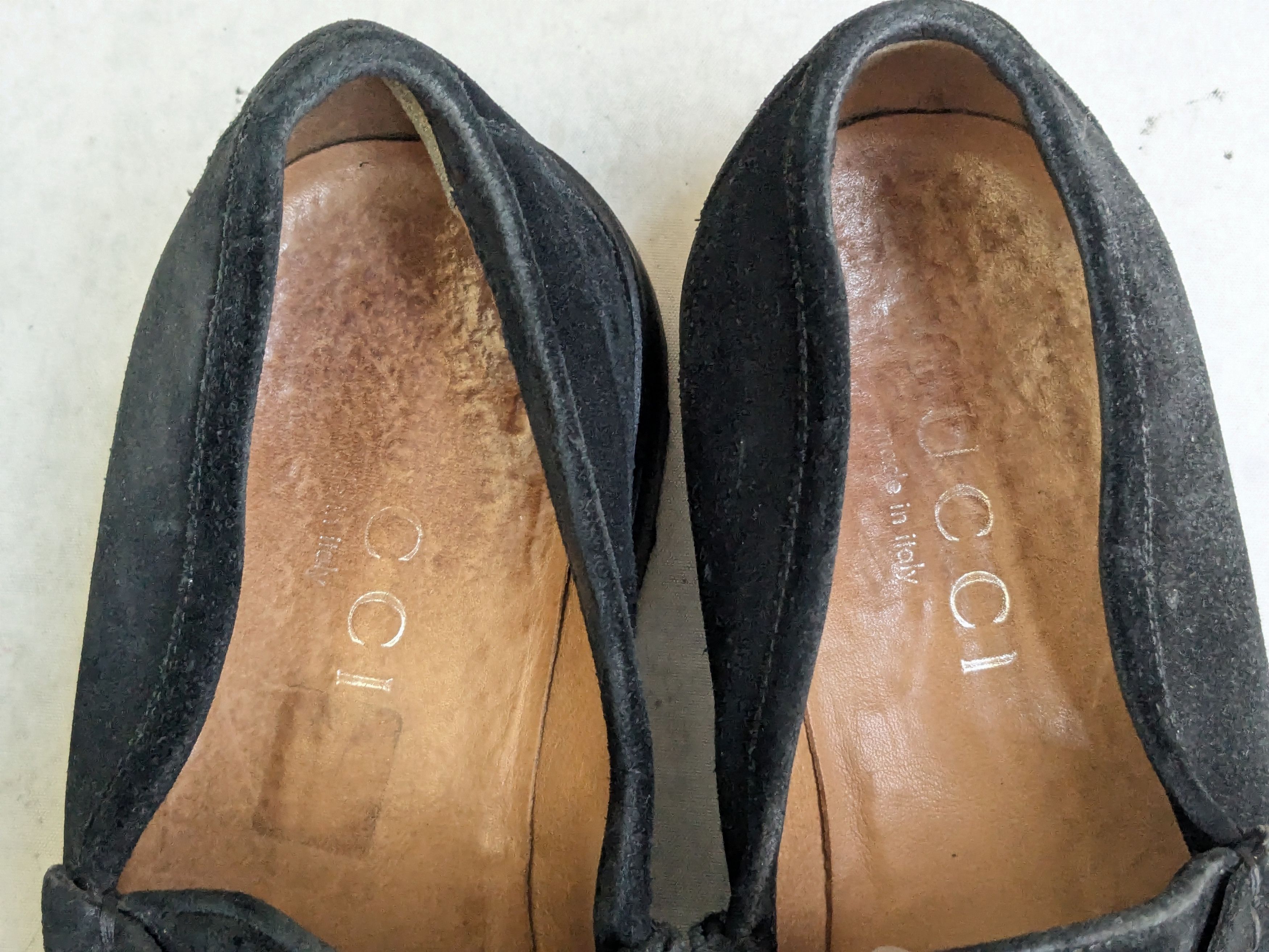 Gucci Gucci Horsebit Loafers Black Suede 9.5 Suede Leather Slip On Size US 9.5 / EU 42-43 - 5 Thumbnail