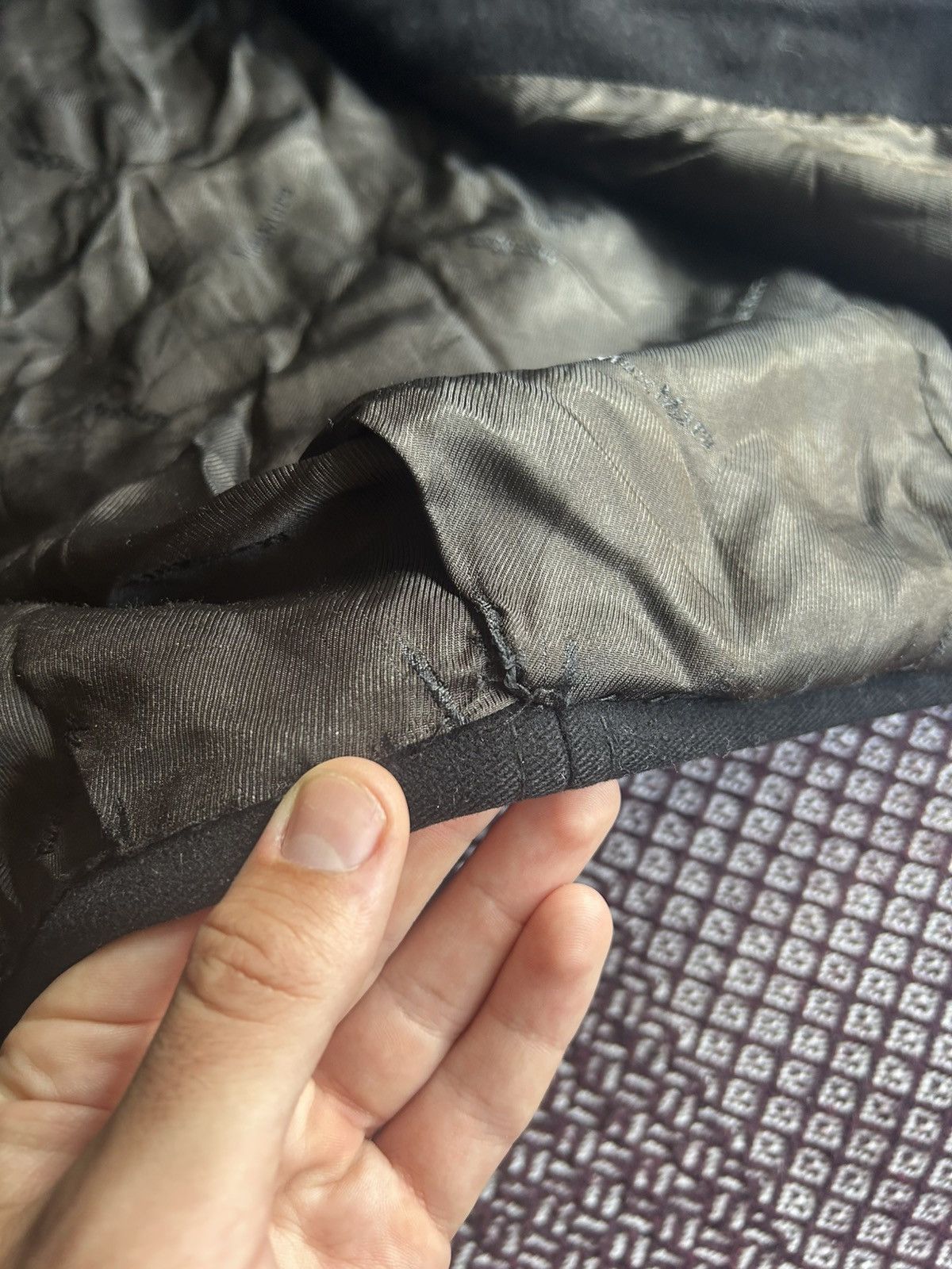 Max Mara Max Mara Heavy Coats 100% Wool Black Avant Garde Size US-10 Size L / US 10 / IT 46 - 8 Thumbnail