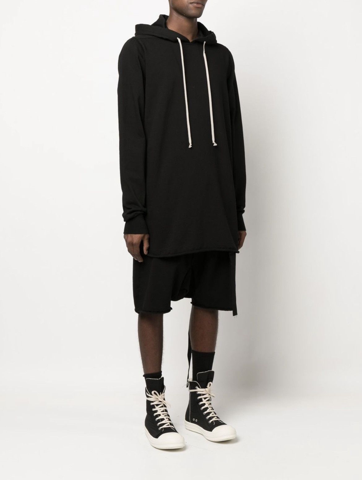 Rick Owens × Rick Owens Drkshdw Rick Owens FW22 STROBE Rig Hoodie Size US L / EU 52-54 / 3 - 10 Thumbnail