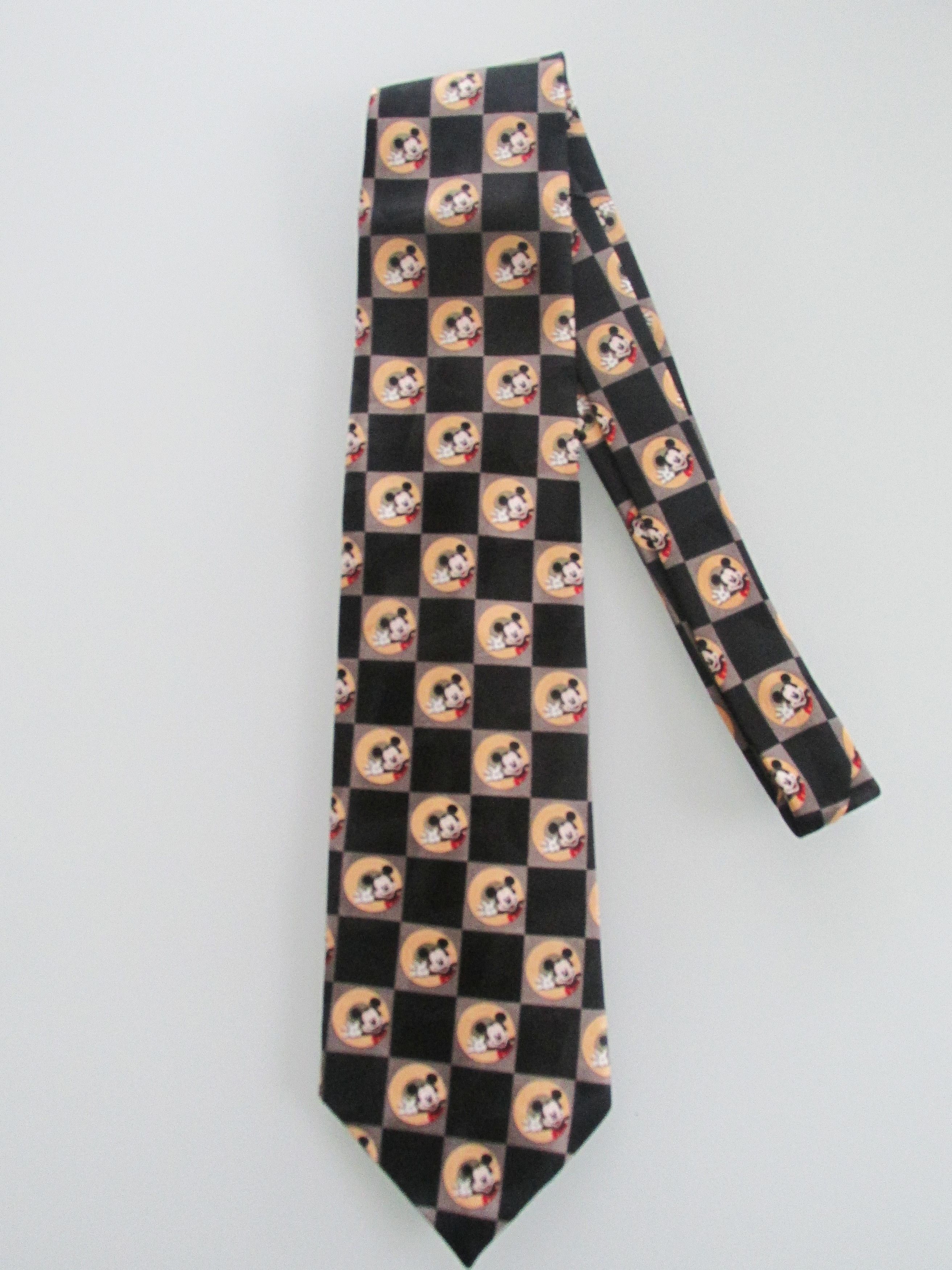 Disney Mickey Mouse/Disney Men's Silk Tie Size ONE SIZE - 1 Thumbnail