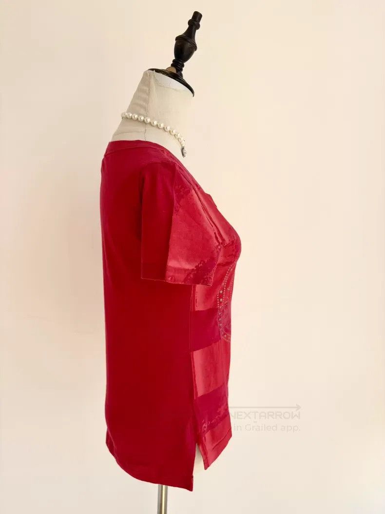 Vivienne Westwood Vivienne Westwood Vintage Red Striped Distressed Saturn Sh Size M / US 6-8 / IT 42-44 - 5 Thumbnail