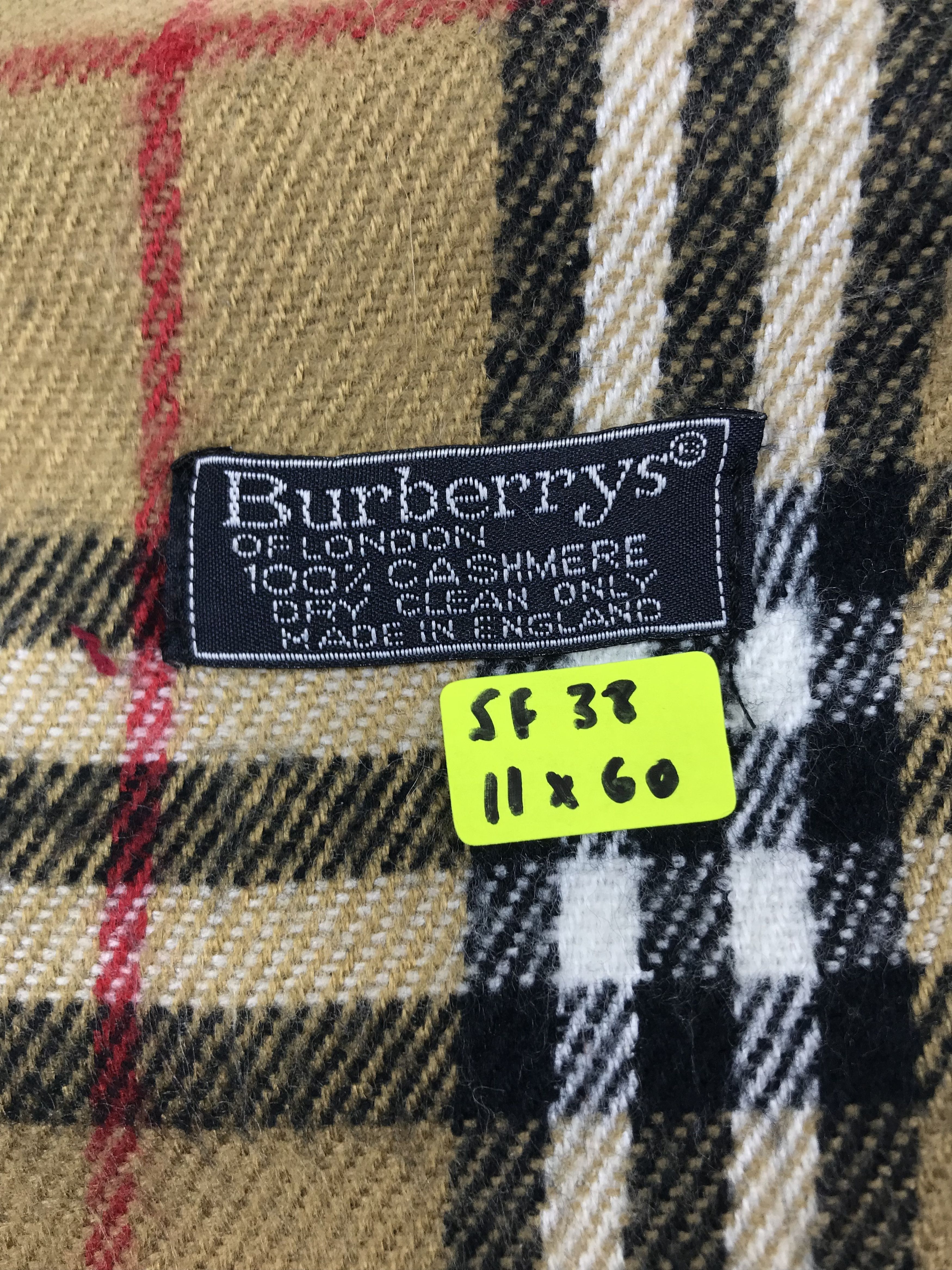Burberry Burberry Scarf / Muffler / Neckwear Size ONE SIZE - 5 Thumbnail