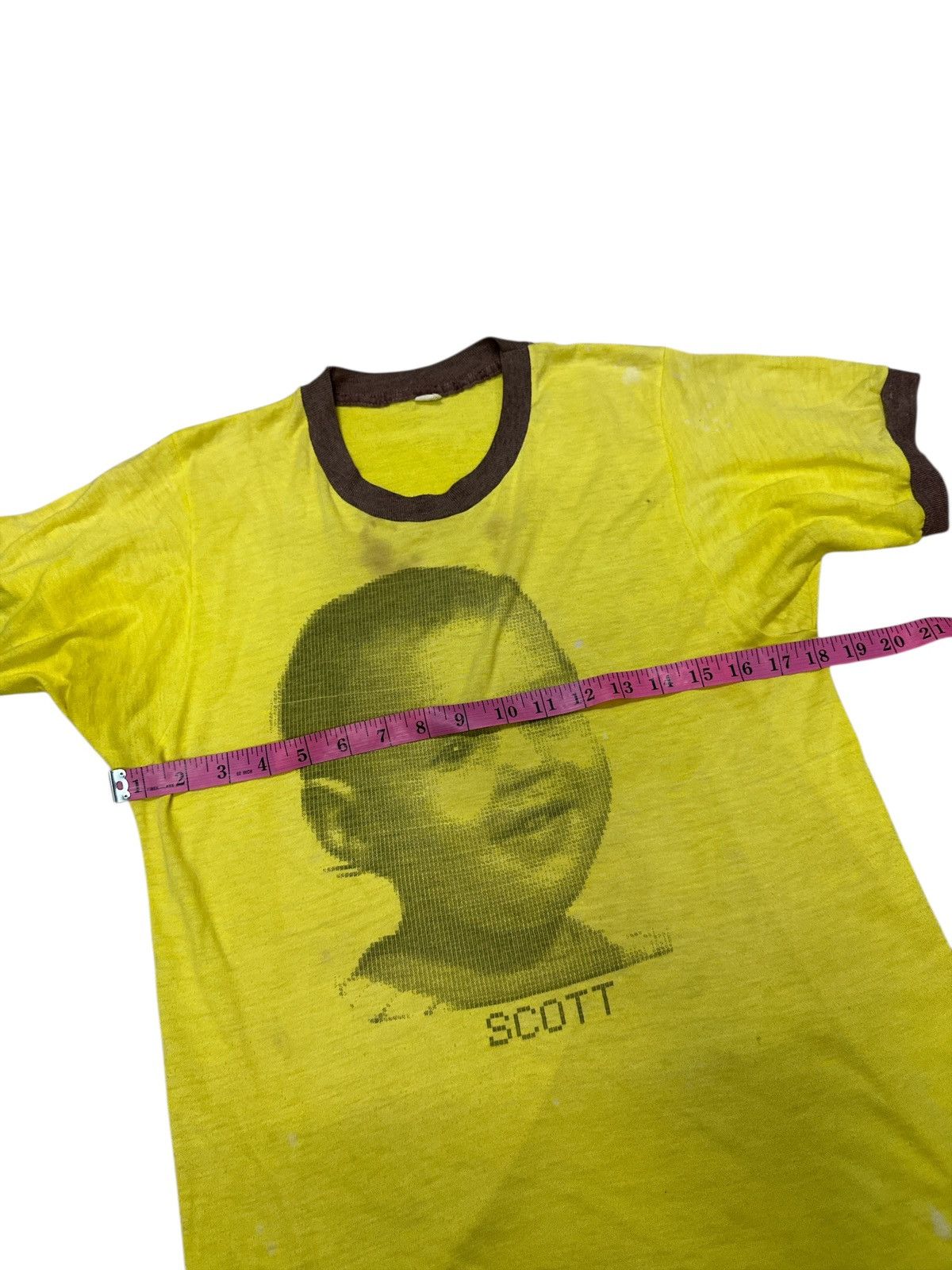 Vintage Vintage Tee 7os Scoot Ringer Distress .. Size US M / EU 48-50 / 2 - 3 Thumbnail